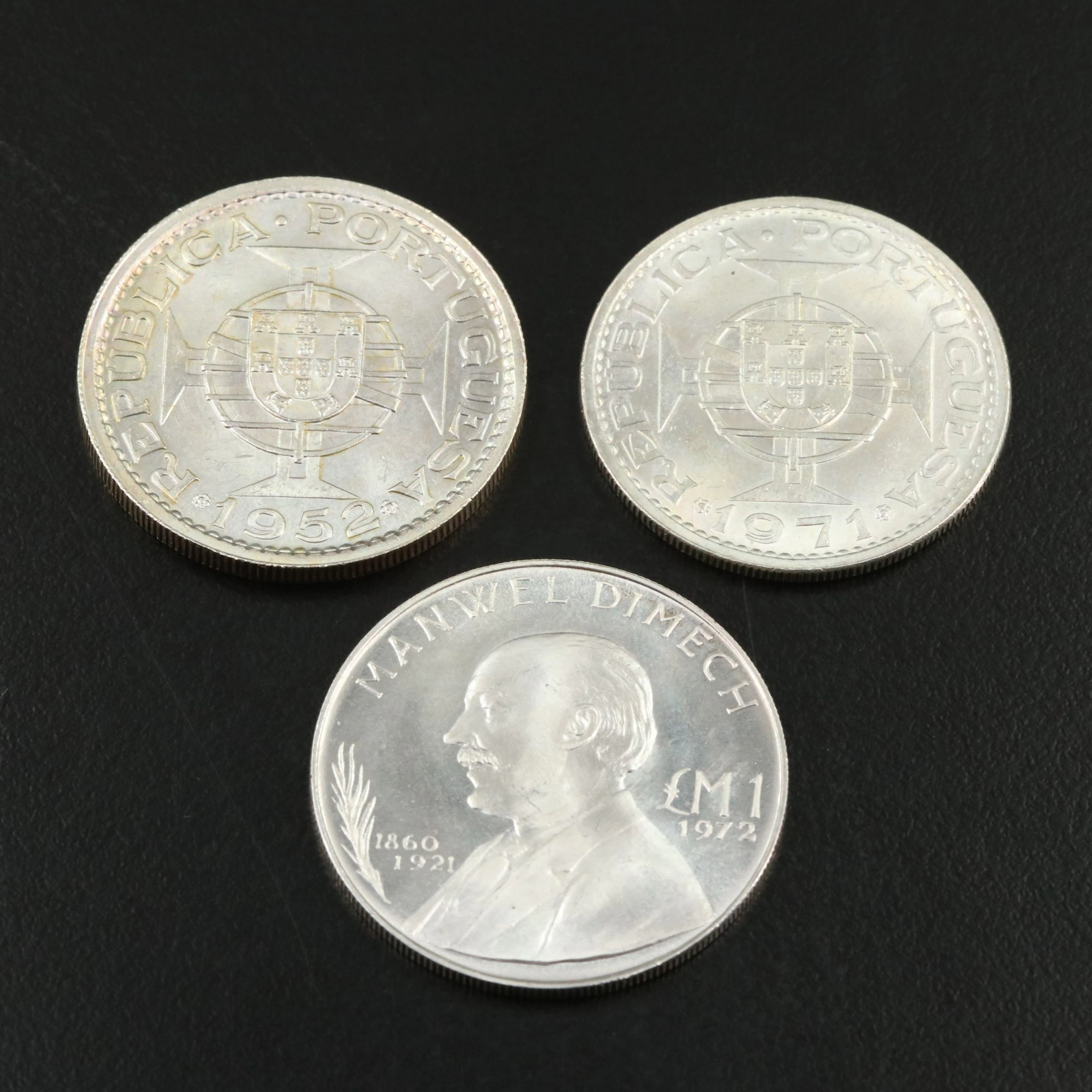 Three Foreign Silver Coins