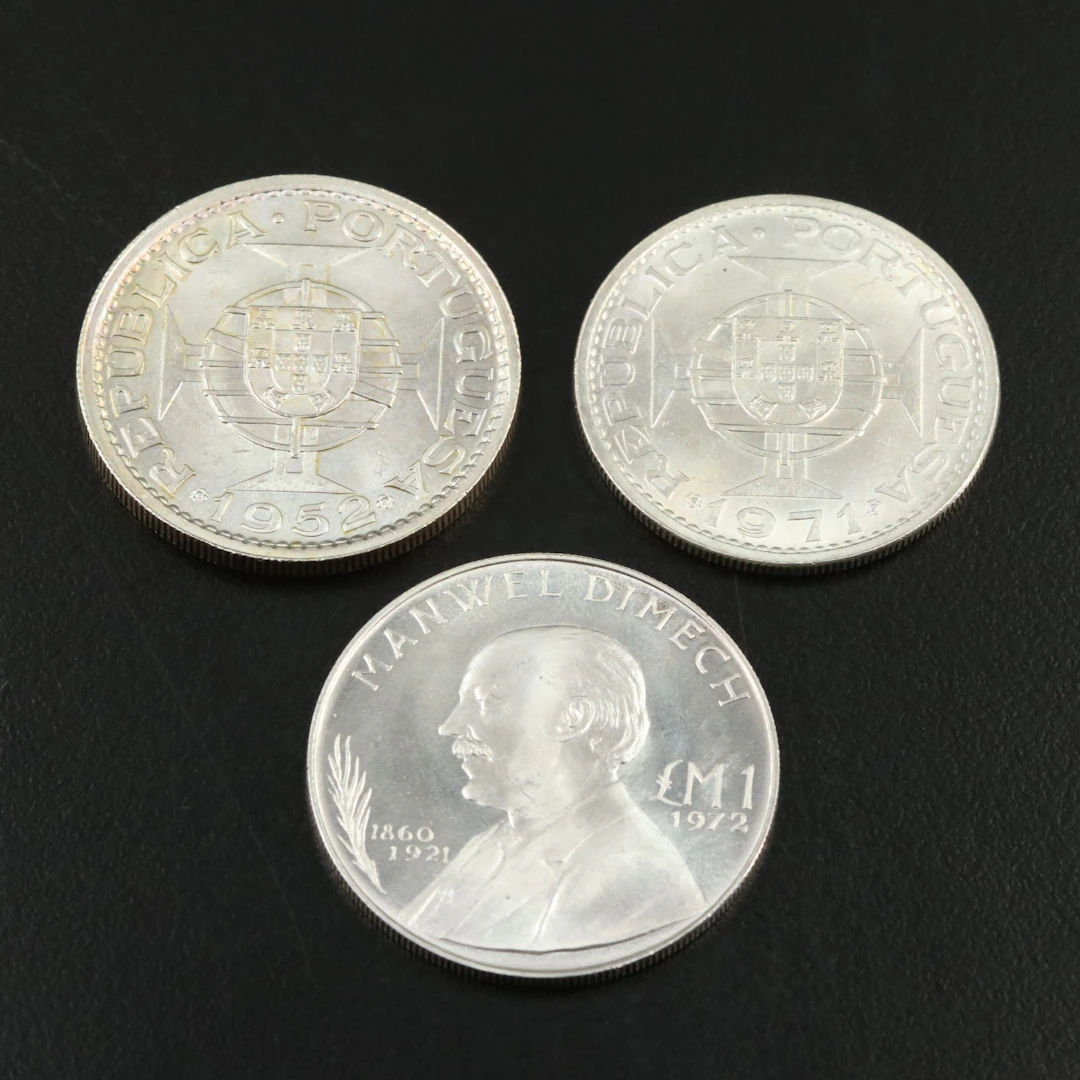 Three Foreign Silver Coins