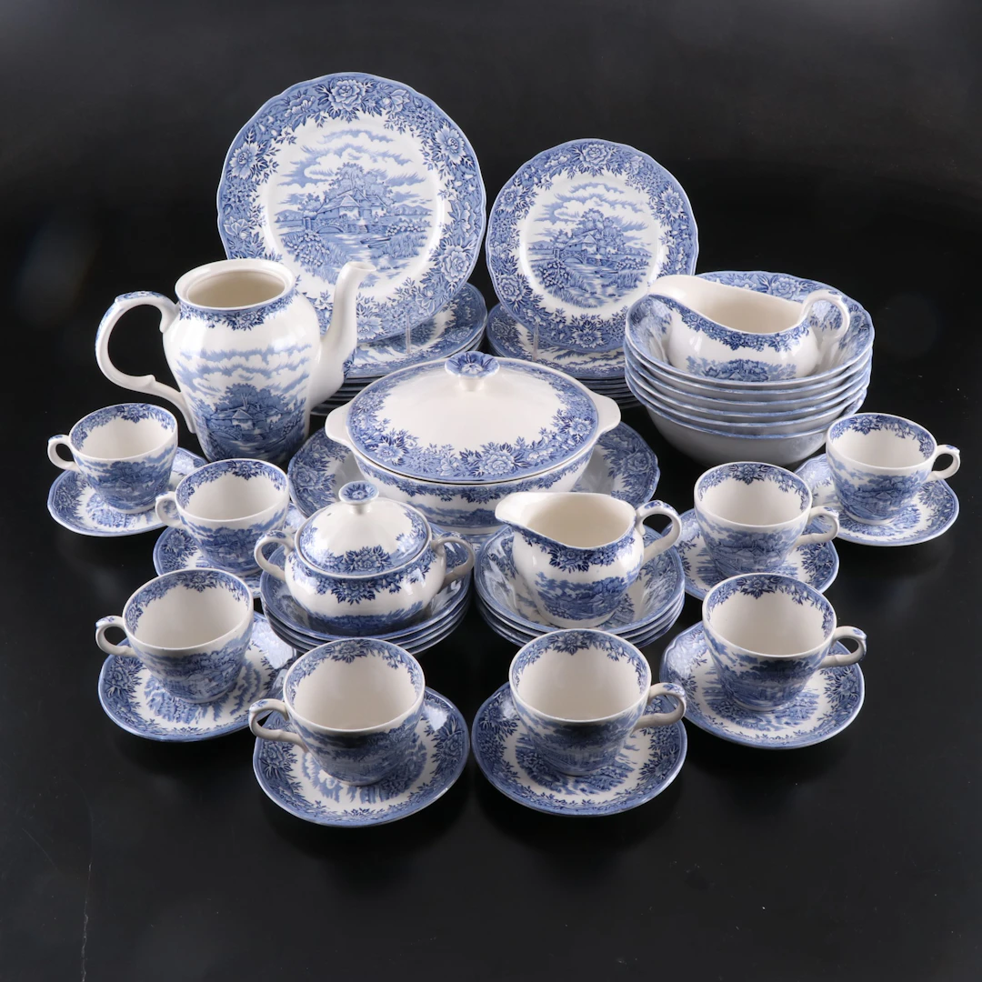 Salem China Co. "English Village" Dinnerware