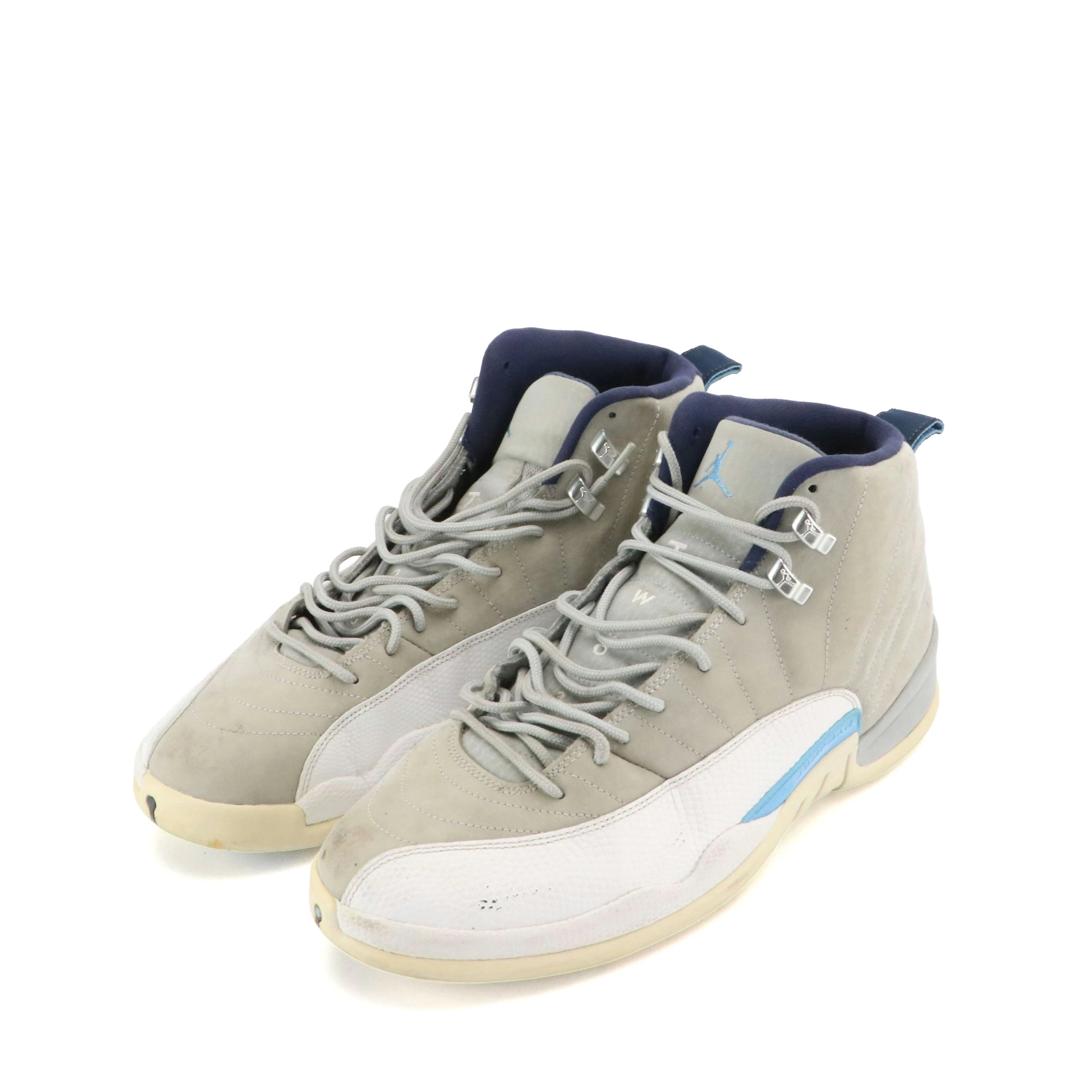 Men's Nike Air Jordan 12 Retro "Grey University Blue" Sneakers