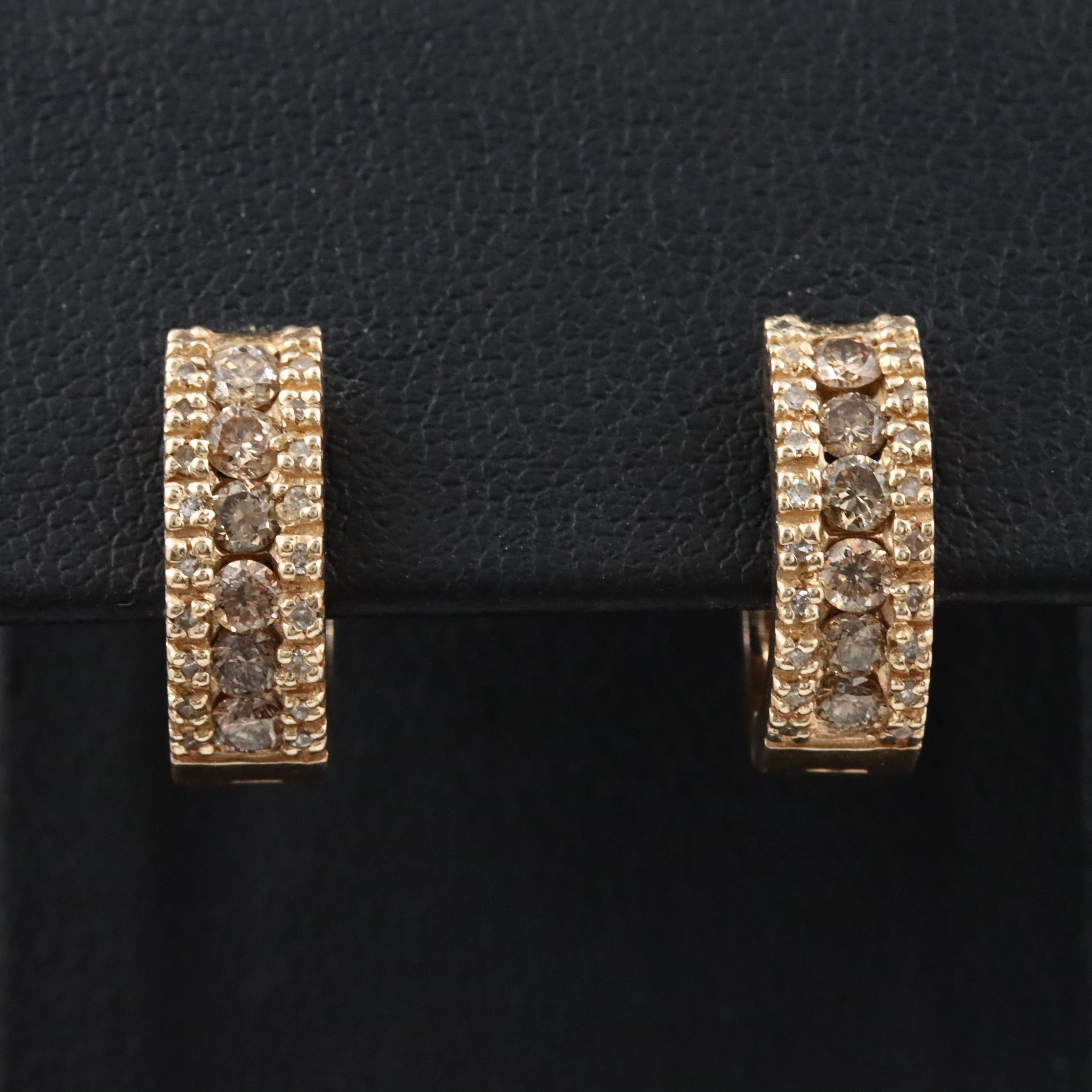 Effy 14K 0.81 CTW Diamond Earrings