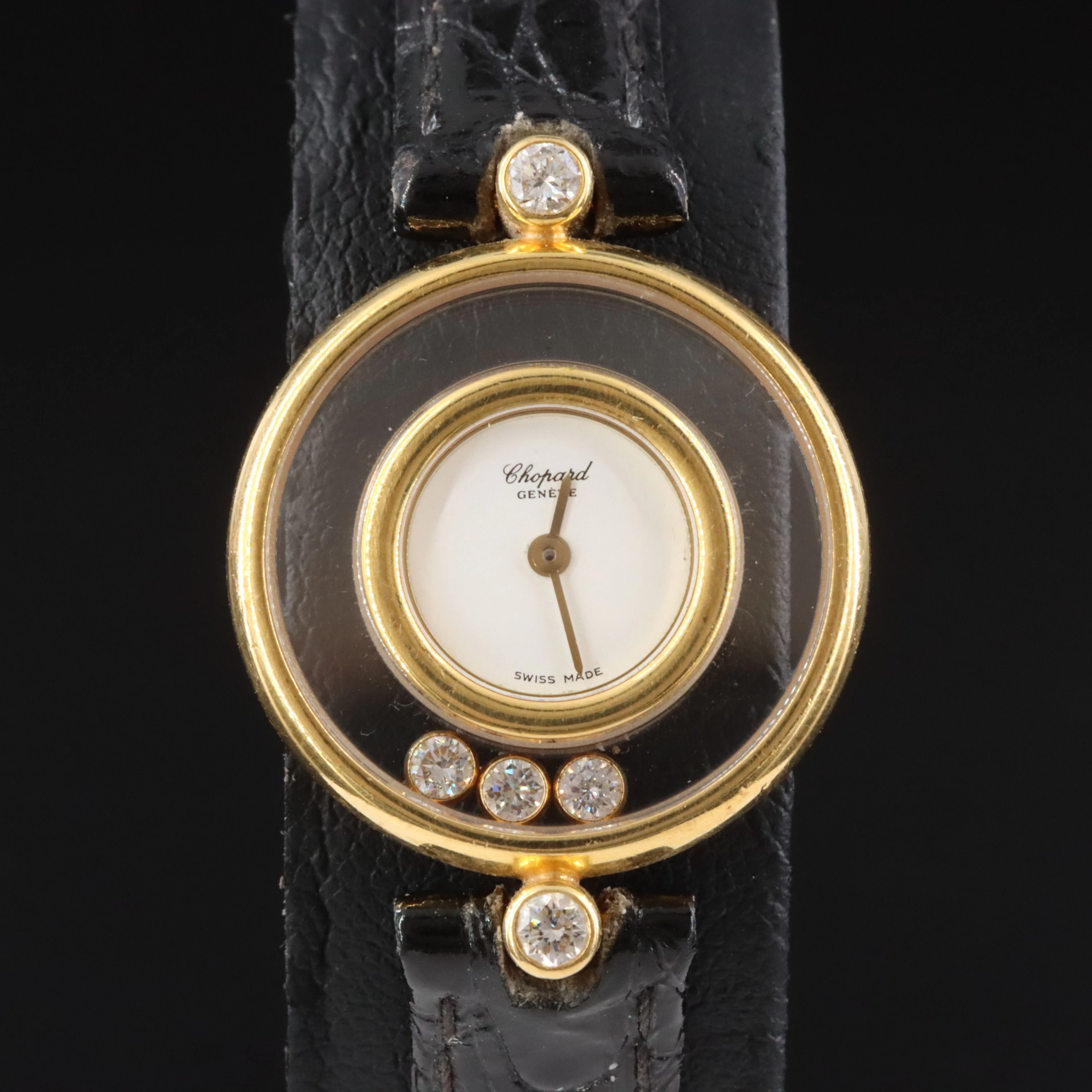 Chopard Happy Diamonds 18K Quartz Watch ref.4100