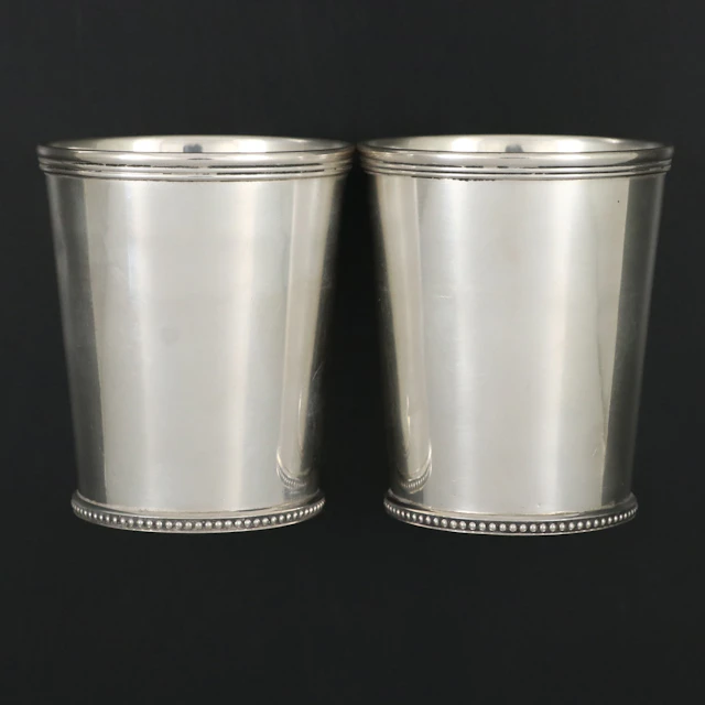 W. Kendrick Sterling Silver Julep Cups, 19th Century