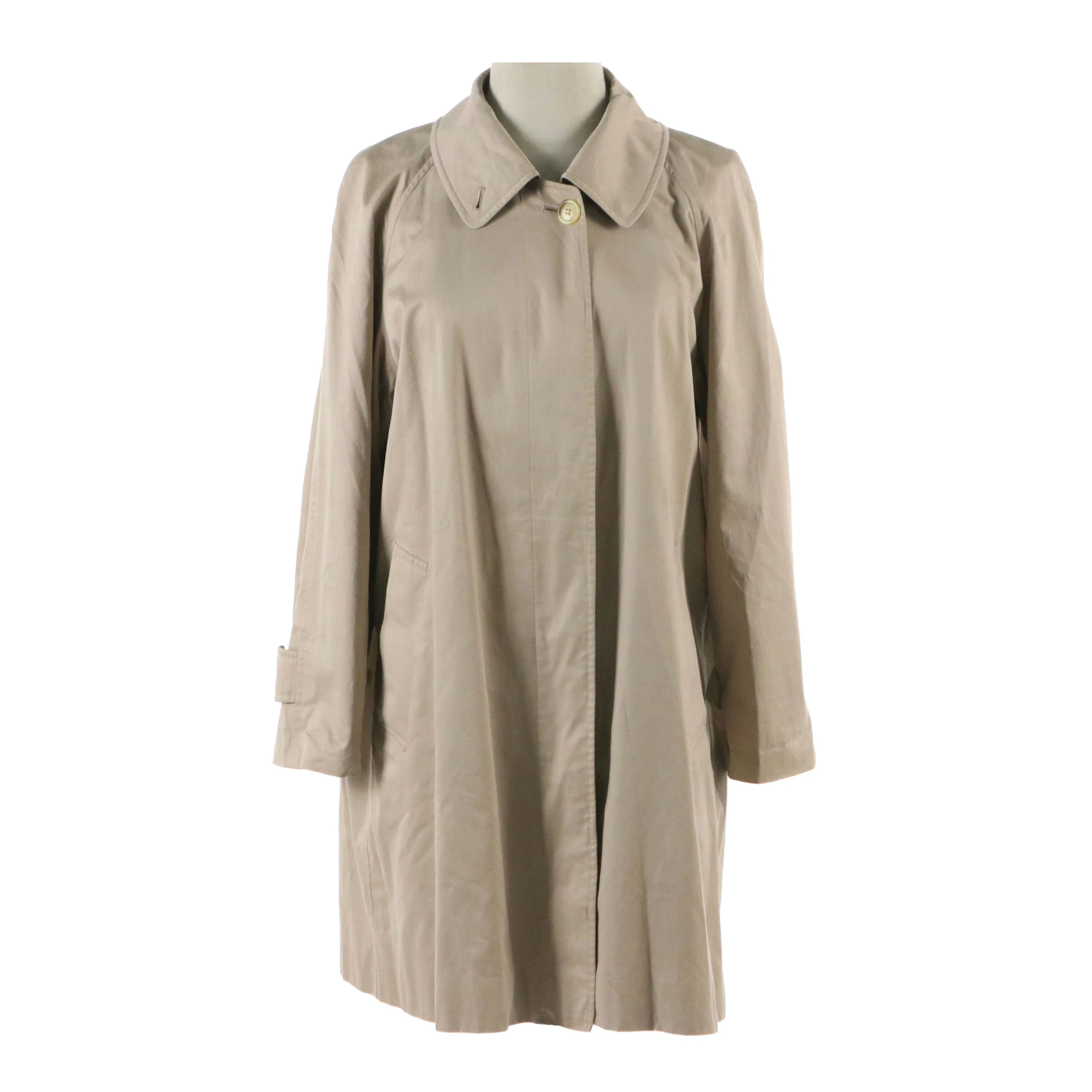 Burberrys Cotton Short Single-Breasted Trench Coat