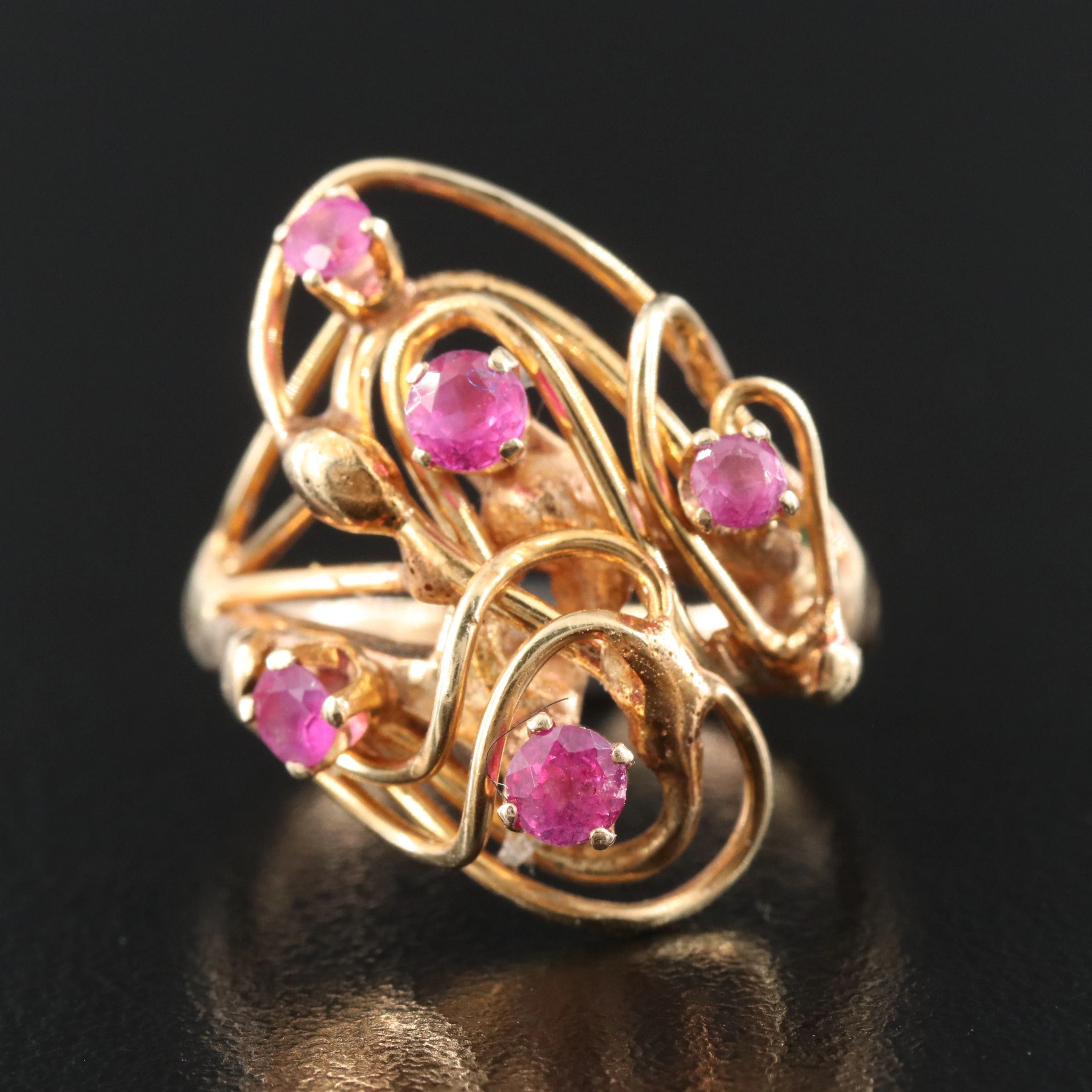 14K Ruby Ring