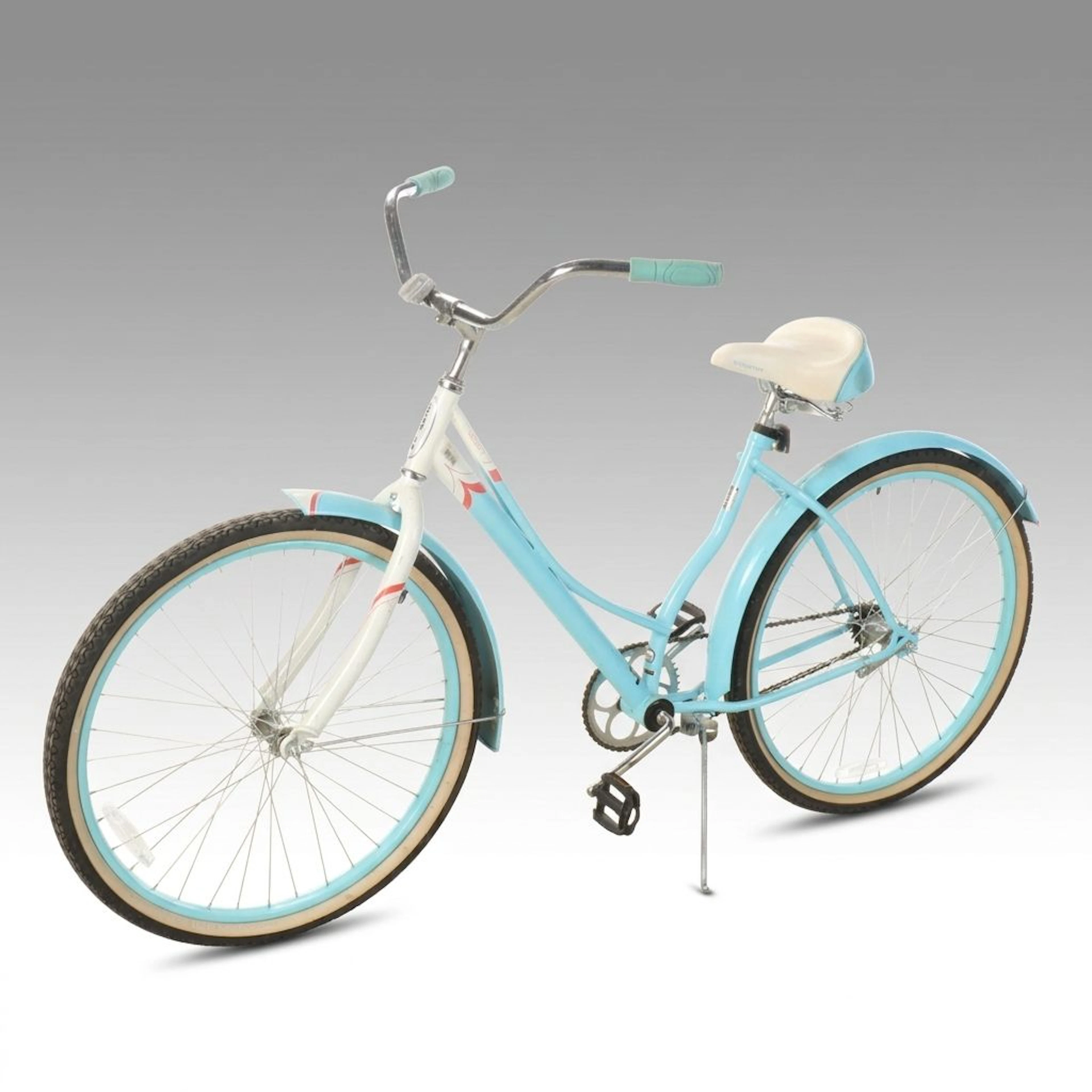 Schwinn "Legacy" Blue and White Cruiser Bicycle