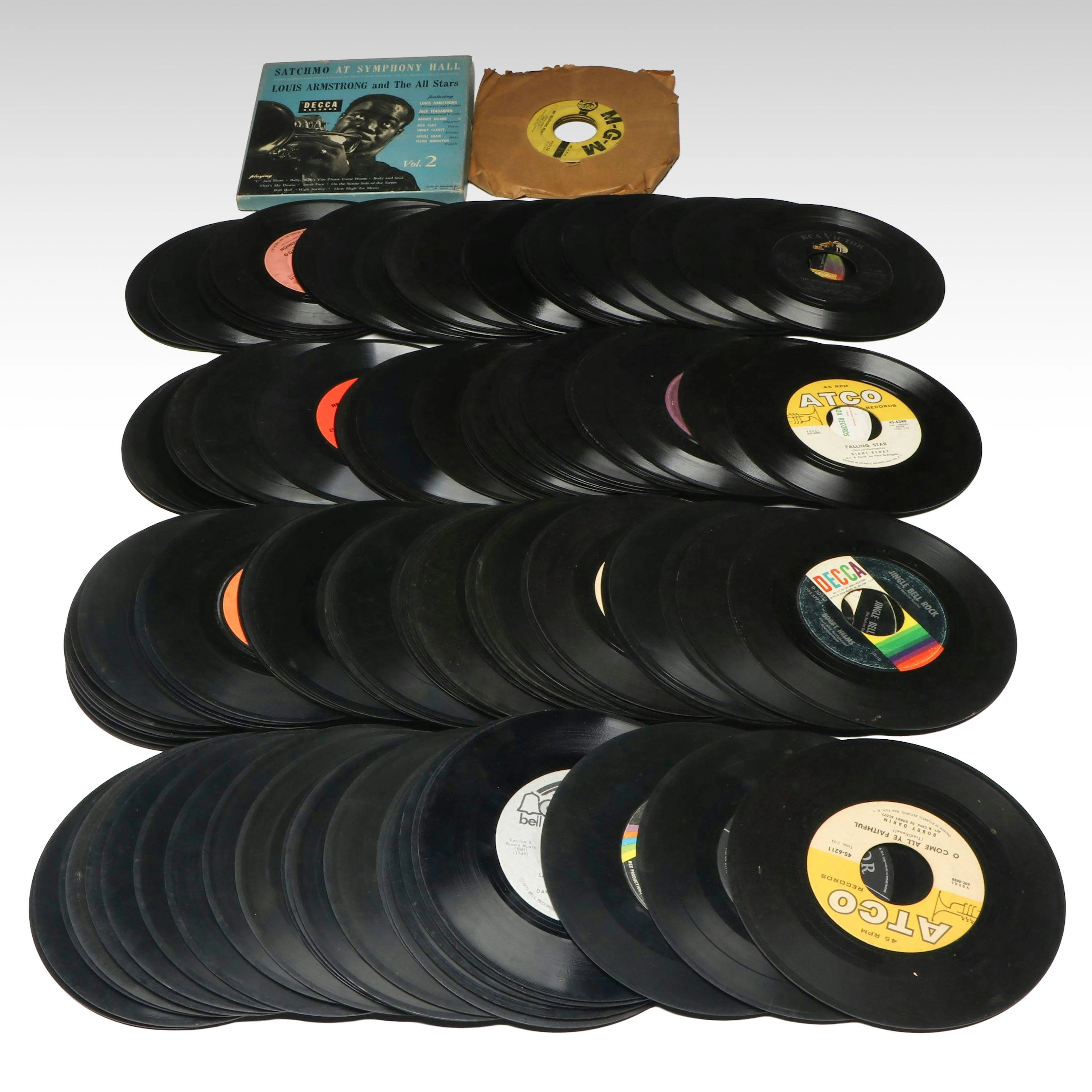Louis Armstrong, Diane Renay, Bobby Darin, and More Vinyl Record Singles