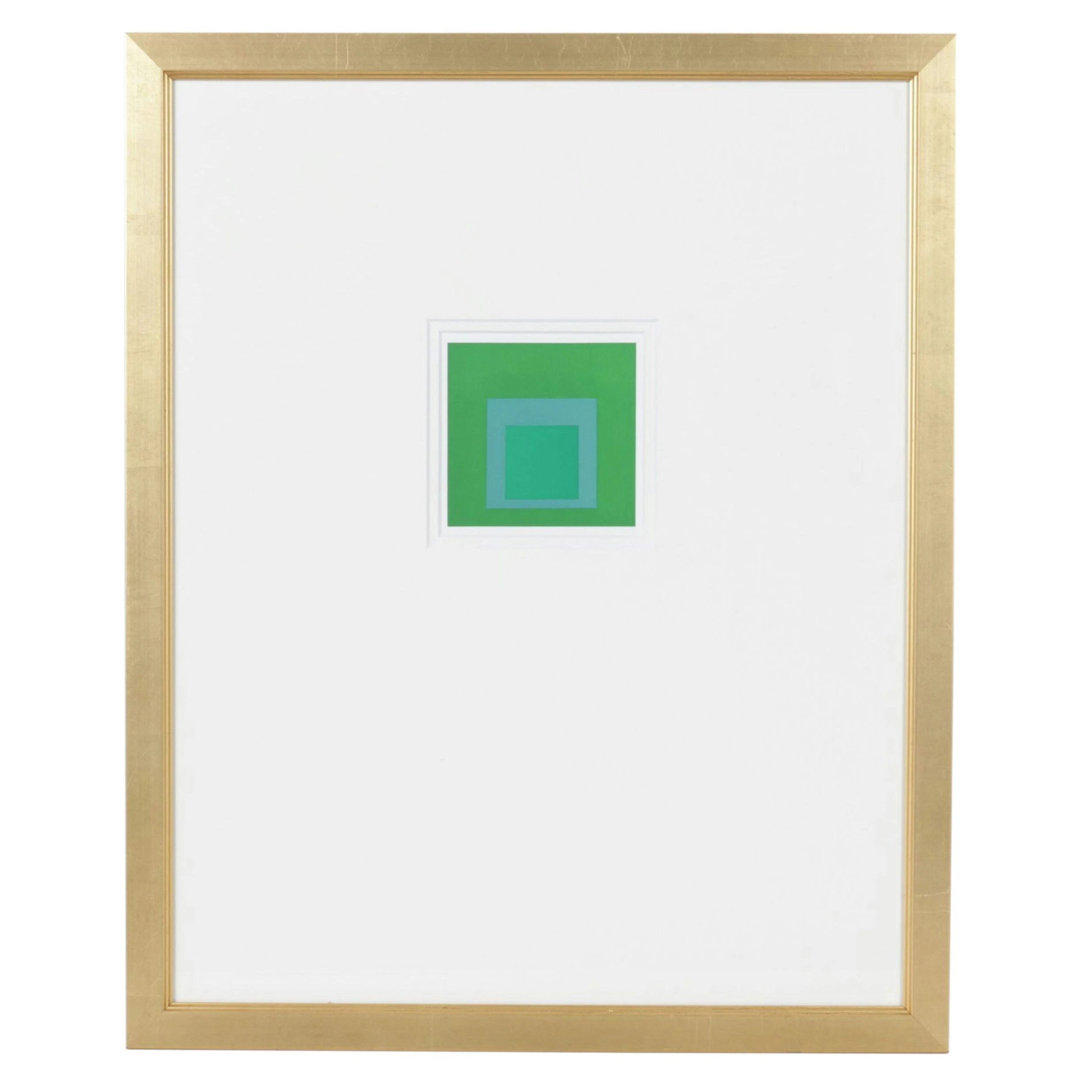 Serigraph Designed by Josef Albers From the "Homage to the Square" Series, 1972
