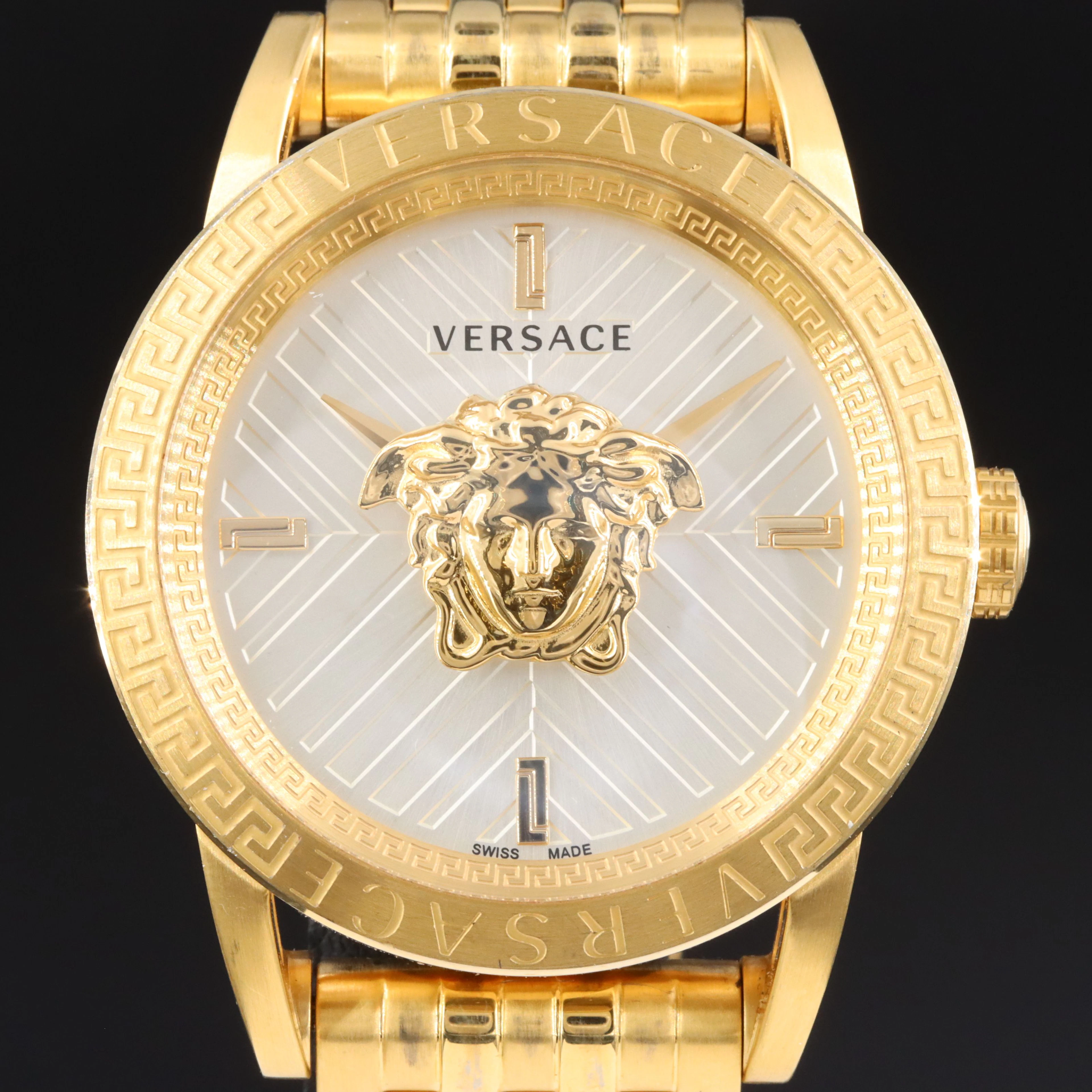 Versace V-Code 43mm Watch