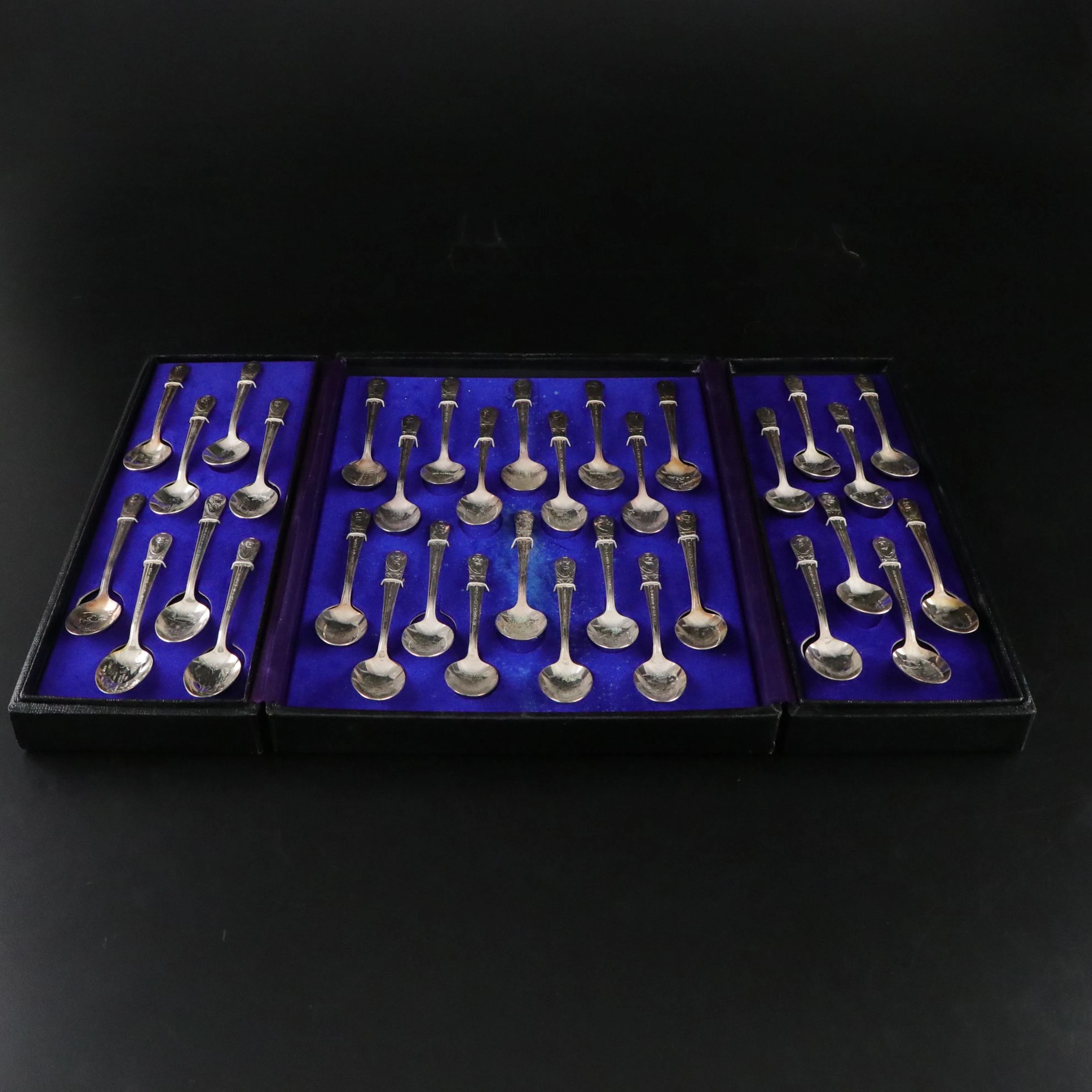 Wm. Rogers Silver Plate Presidents Commemorative Spoon Collection