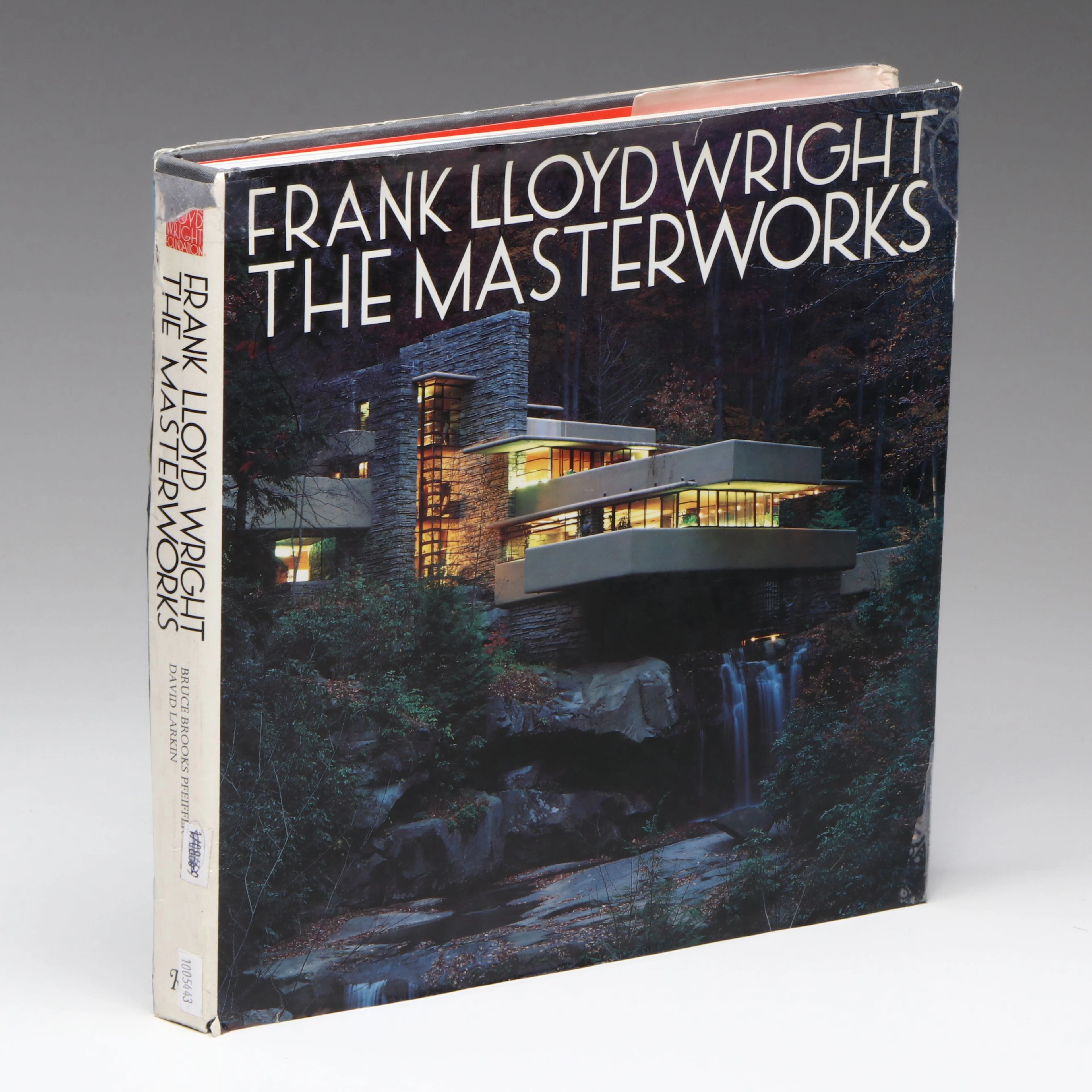 First Edition "Frank Lloyd Wright: The Masterworks" by Pfeiffer and