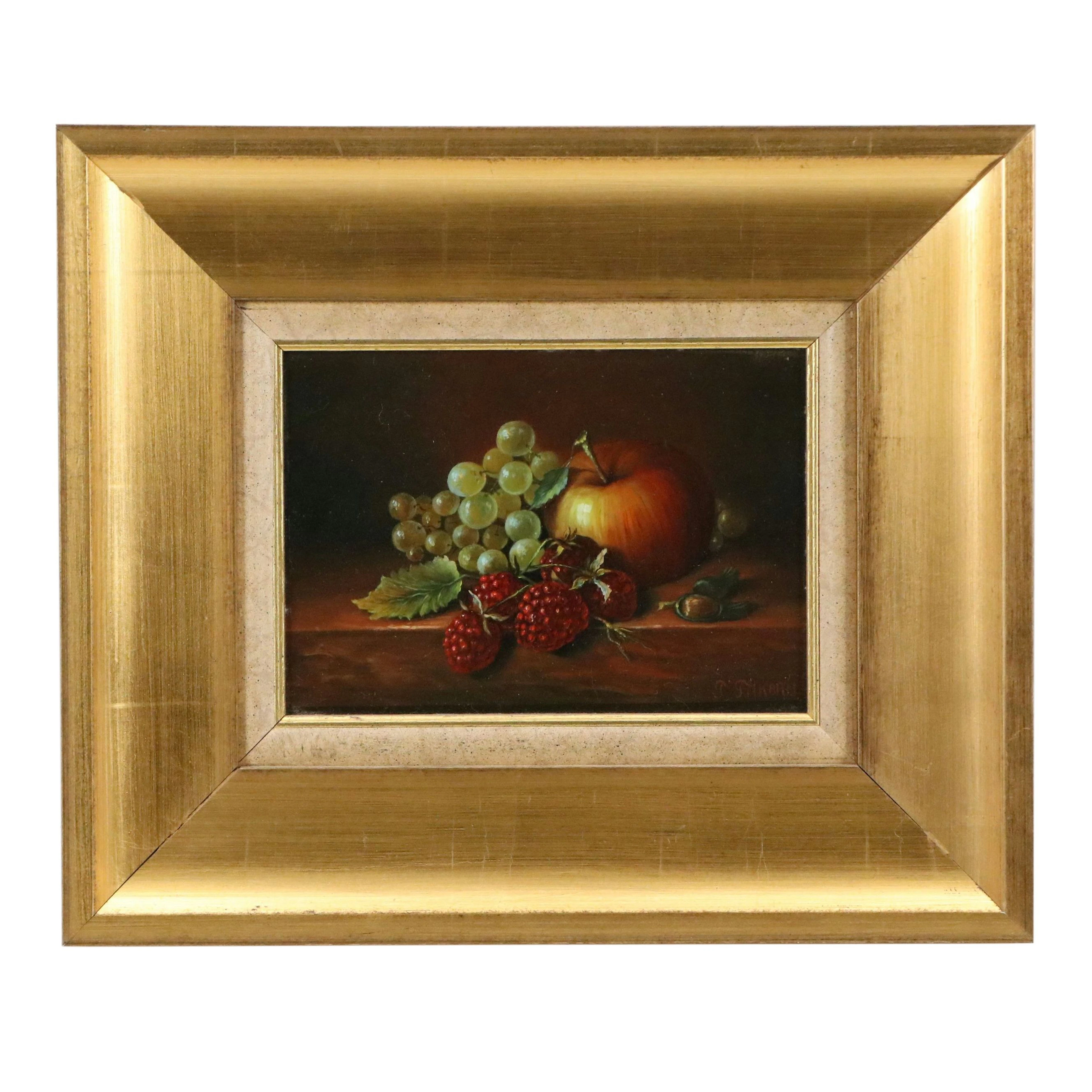 Tibor Filkorn Still Life Oil Painting of Fruits