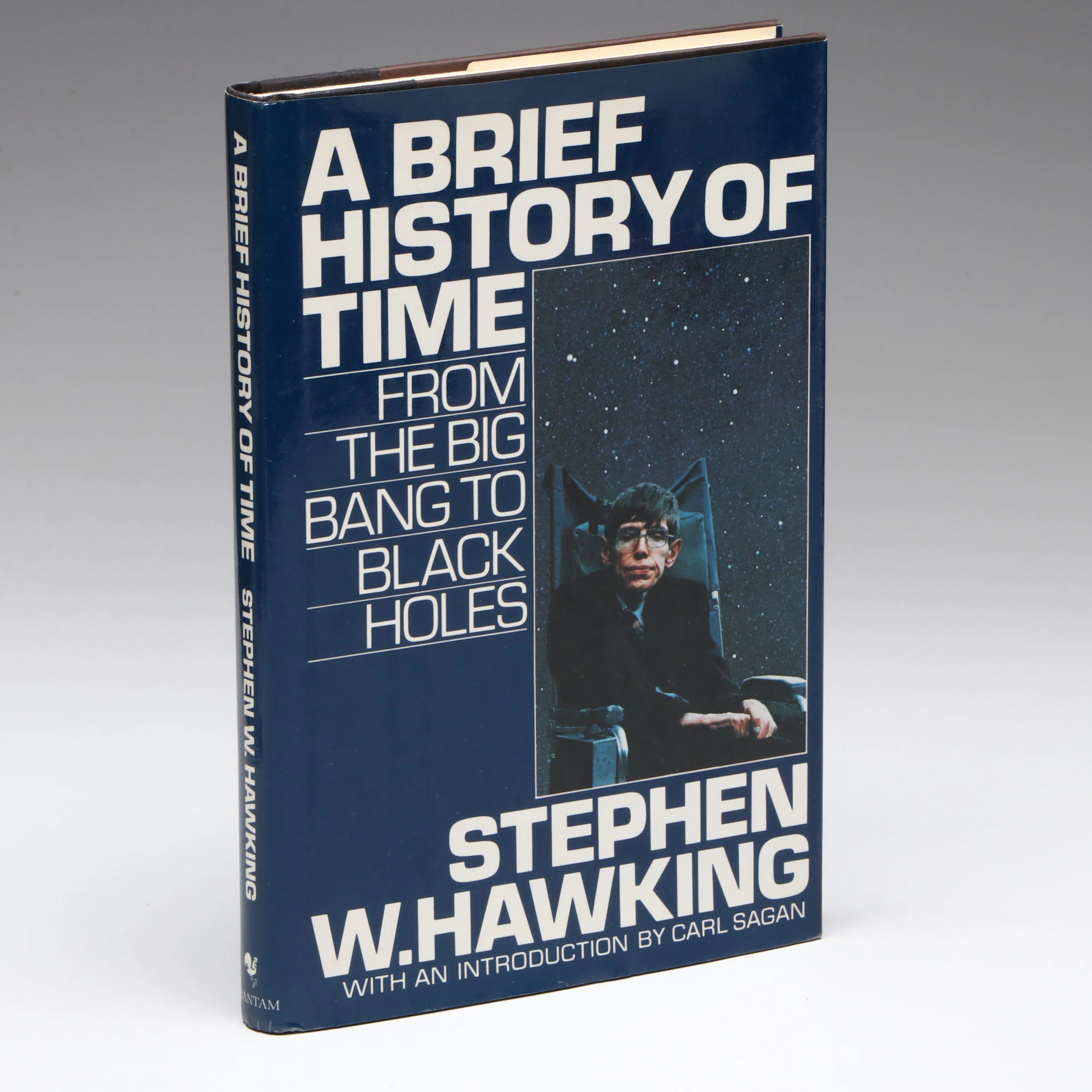 First Printing "A Brief History of Time" by Stephen W. Hawking, 1988