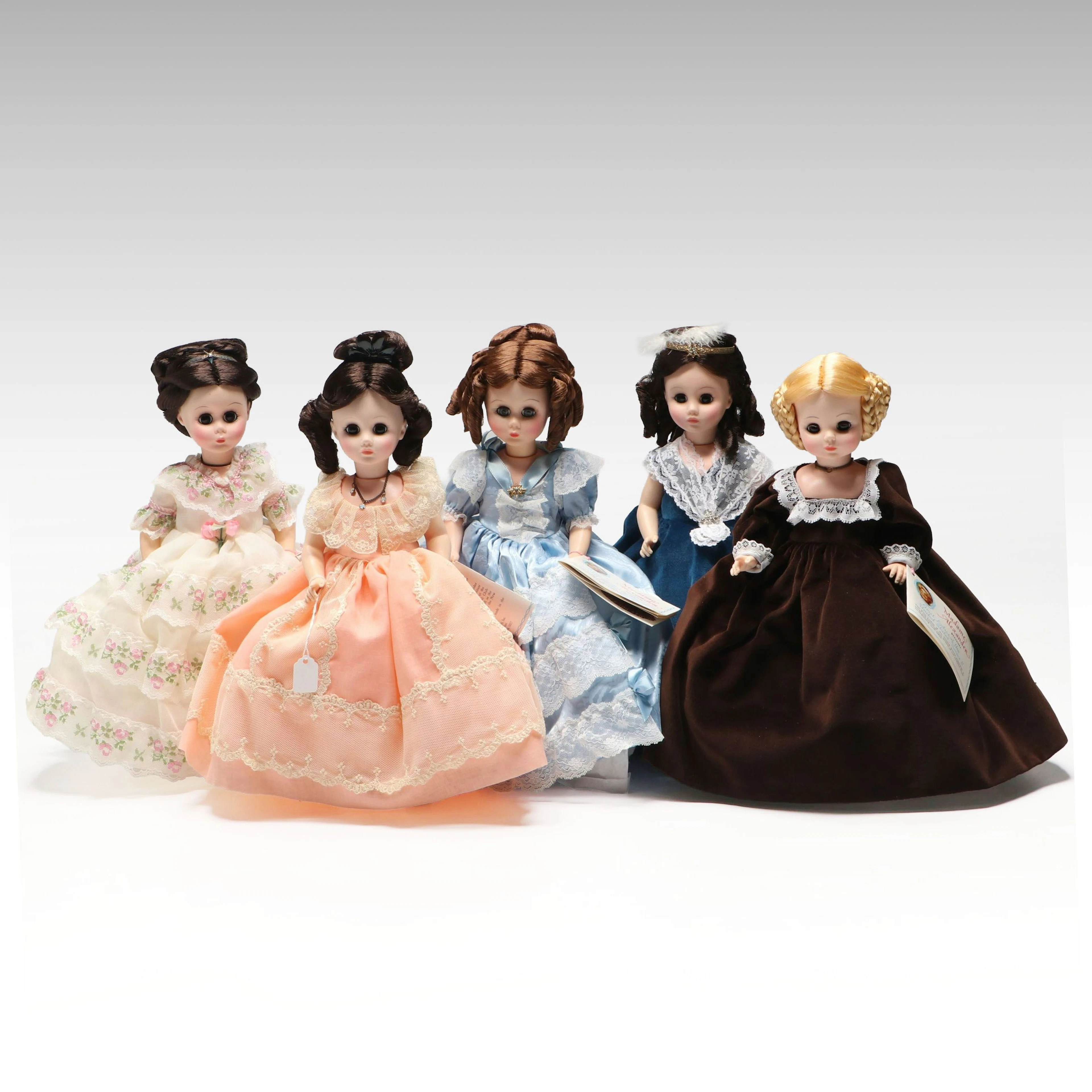 Madame Alexander "Sarah Jackson," "Sarah Polk," and More First Lady Dolls