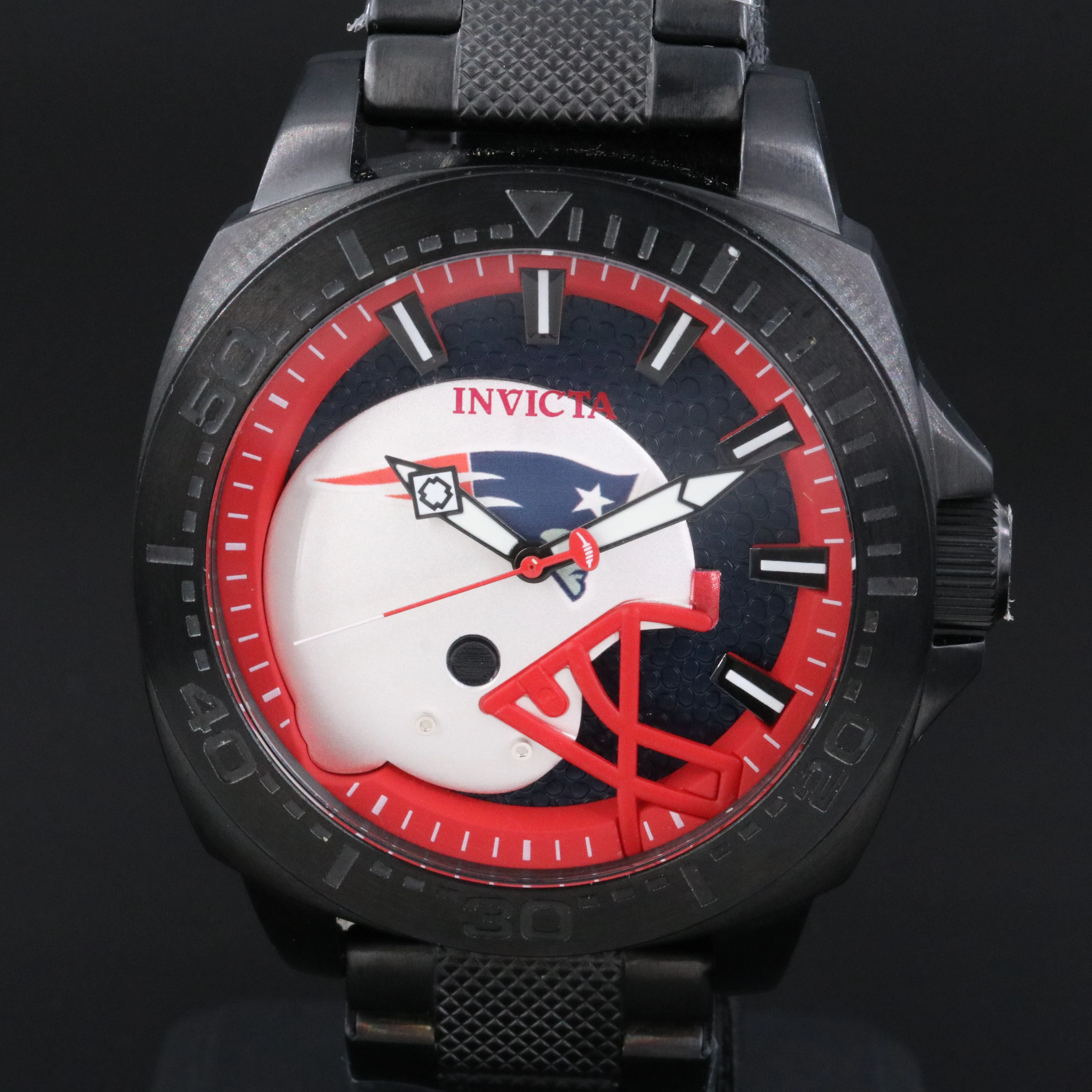 Invicta NFL Collection New England Patriots Quartz Watch Model #47874