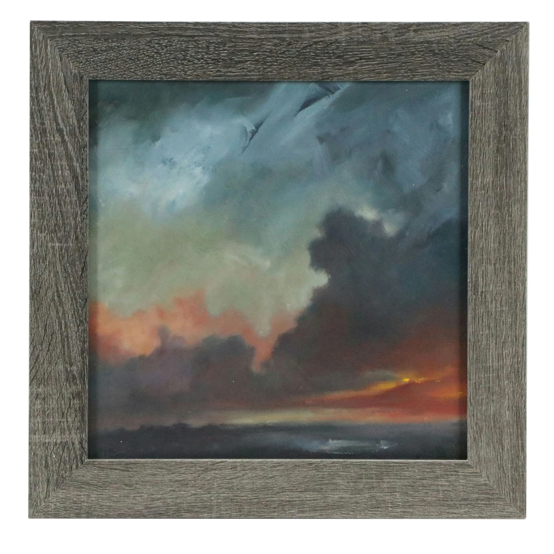 Rebecca Manns Oil Painting "Distant Celebration," 2024