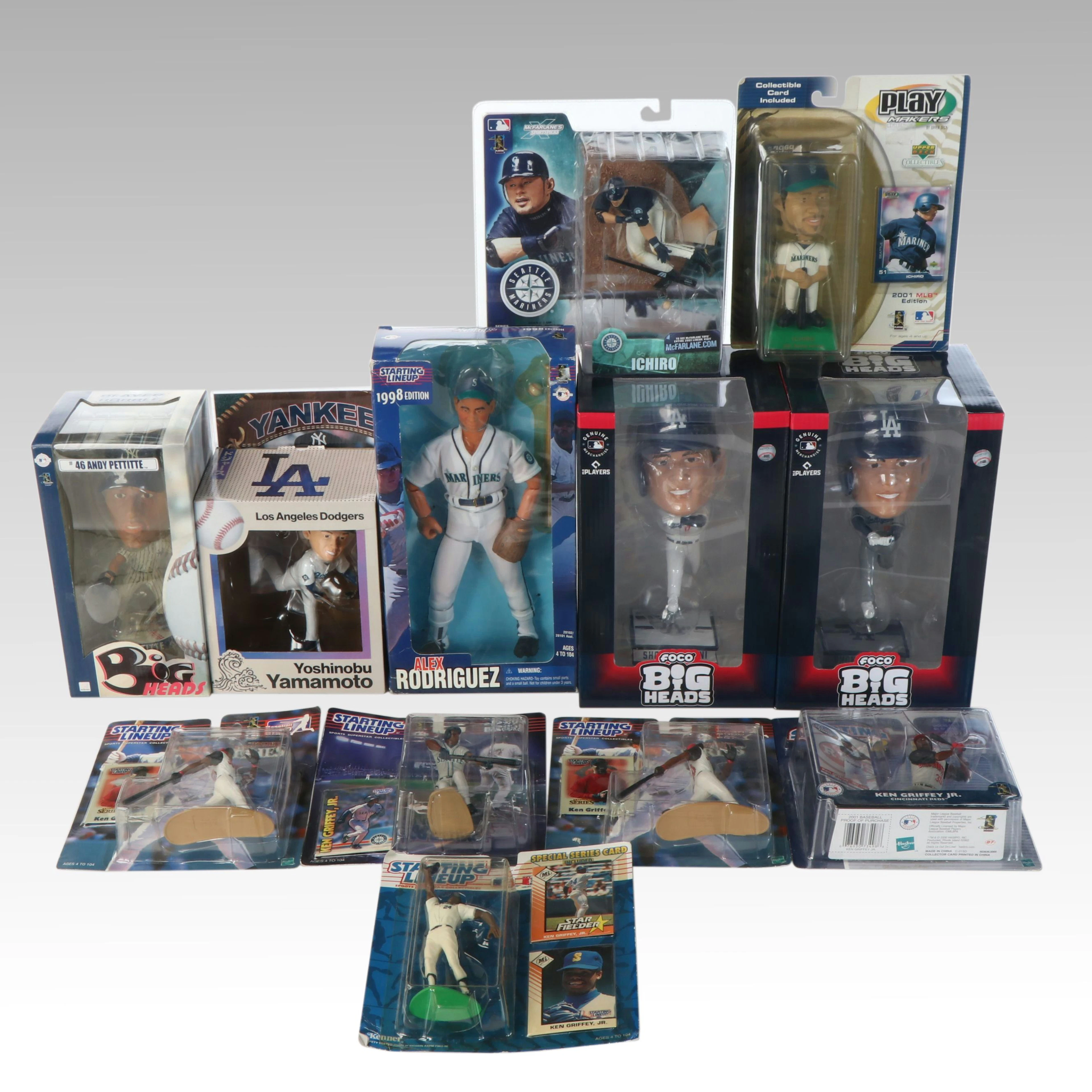 Ken Griffey Jr., Alex Rodriguez, Andy Pettitte and More Baseball Figures
