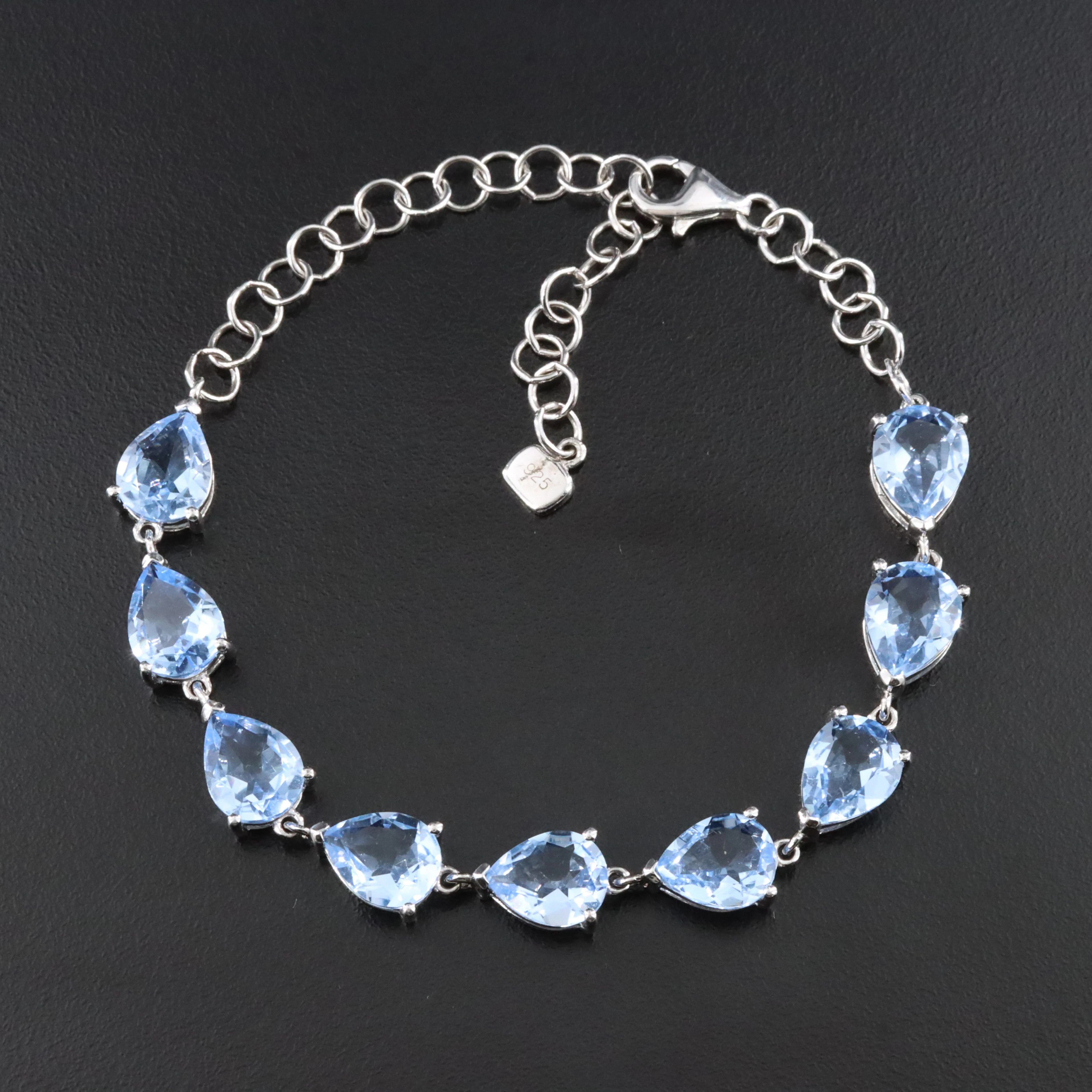 Sterling Quartz Bracelet