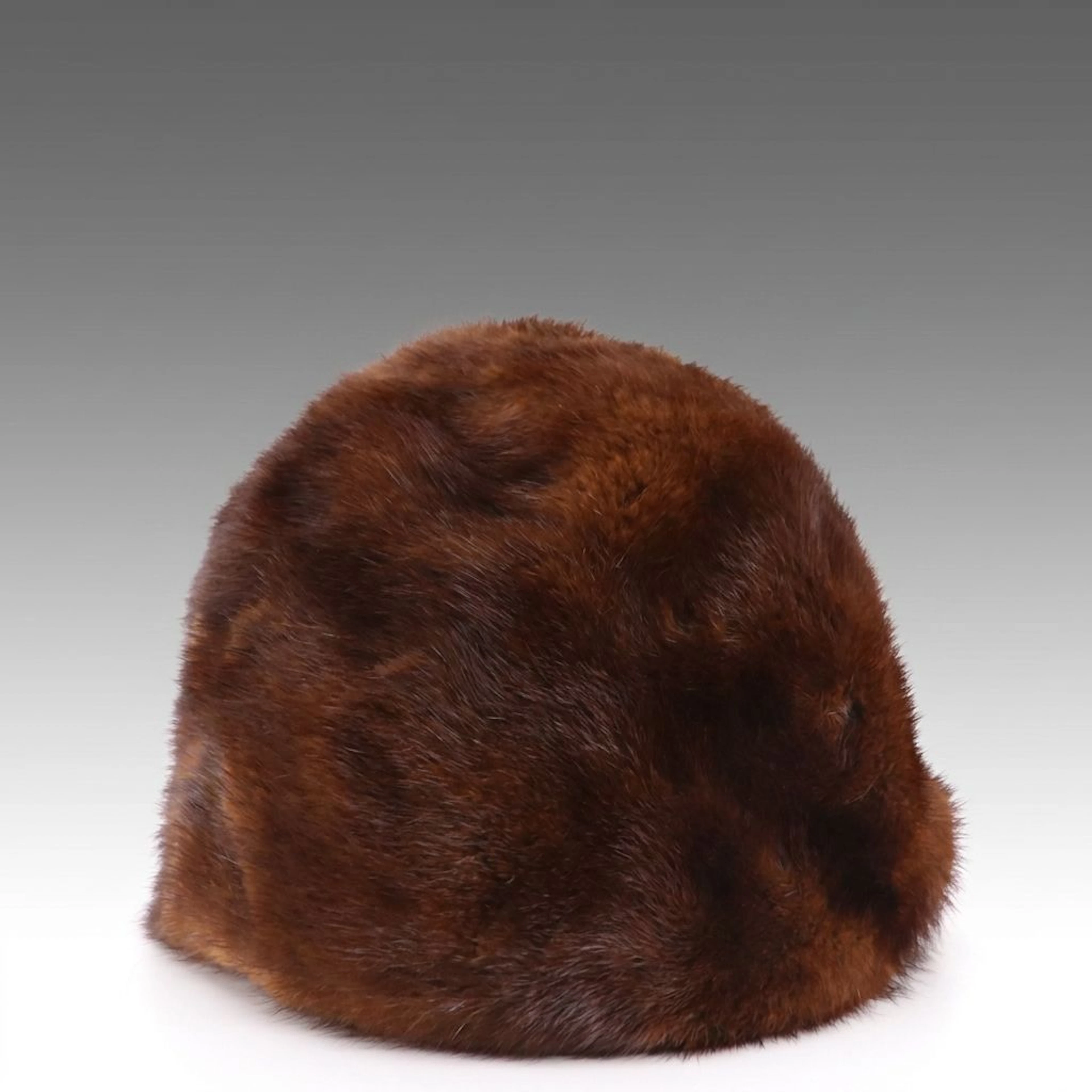Mink Fur Cloche Hat
