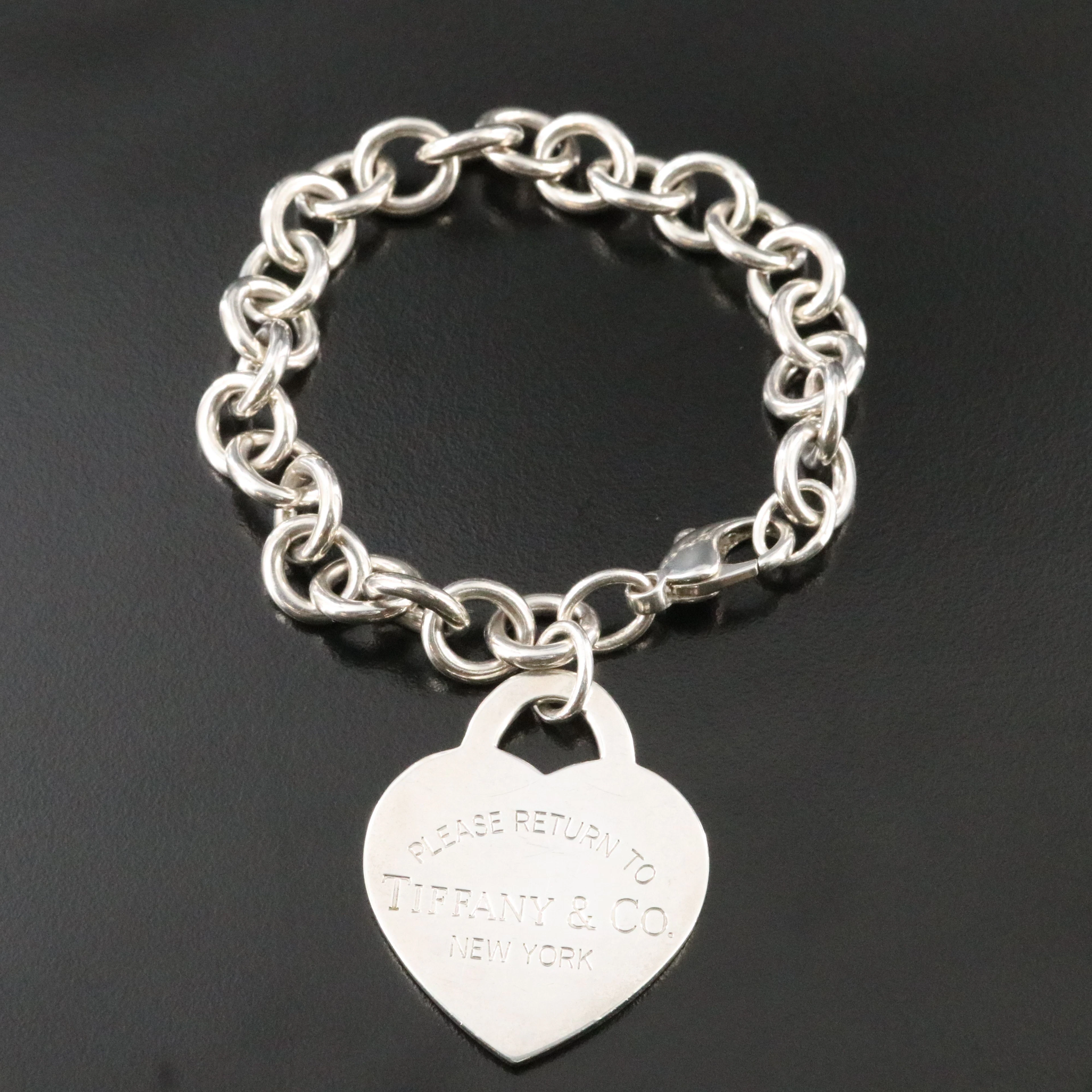 Tiffany & Co. Return to Tiffany Sterling Extra Large Heart Tag Bracelet