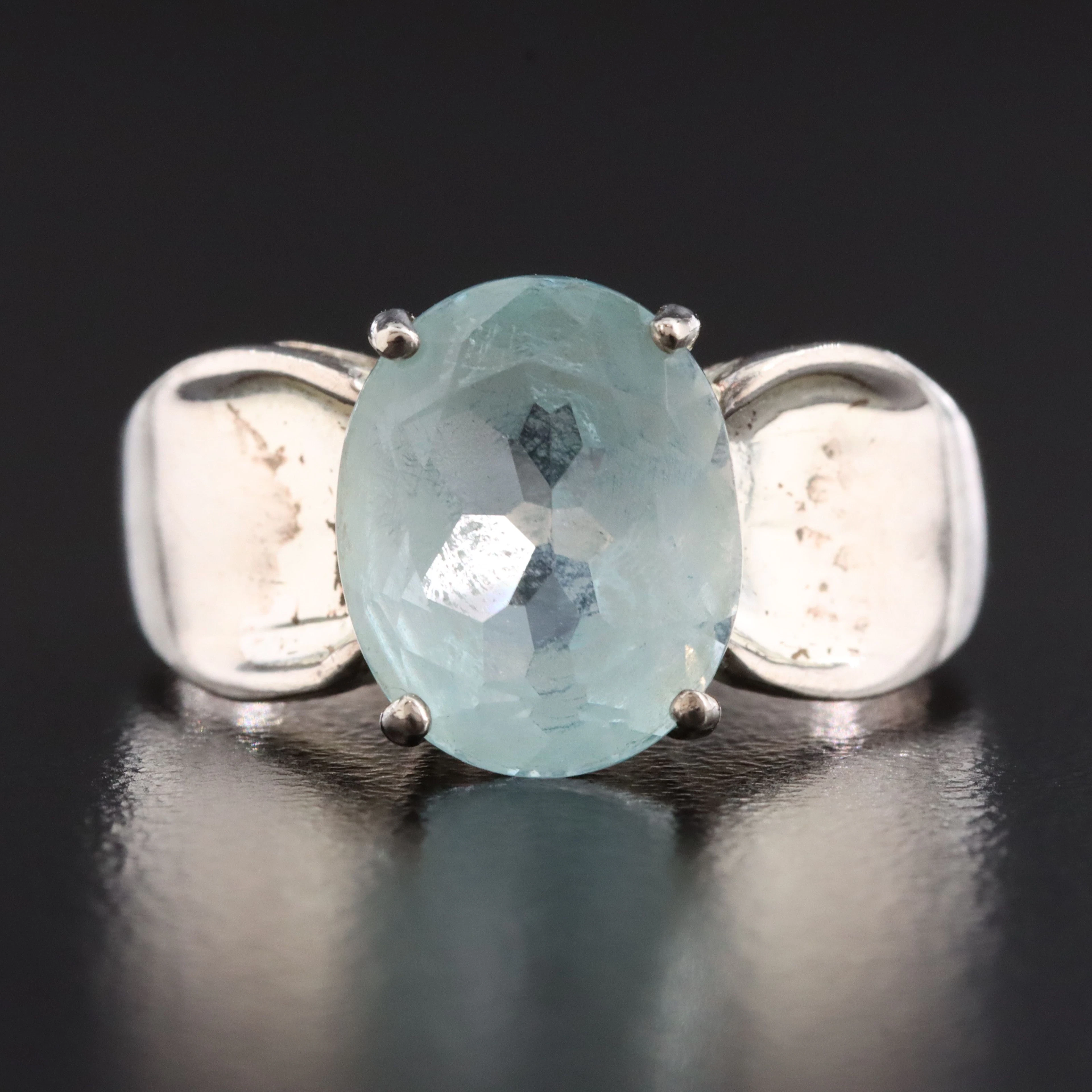 Sterling Blue Topaz Ring