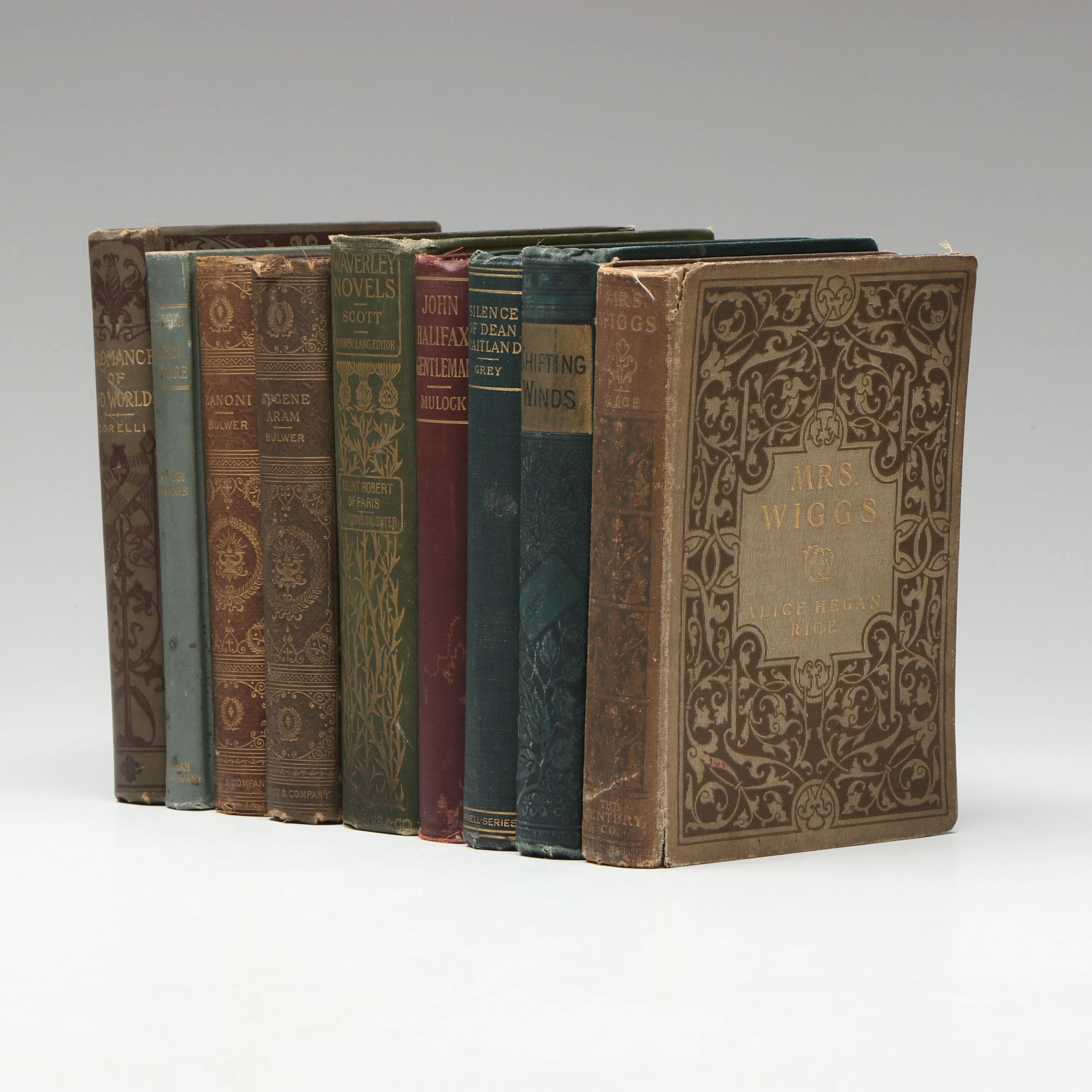 "Mrs. Wiggs of the Cabbage Patch," "Zanoni," and More Fiction Books