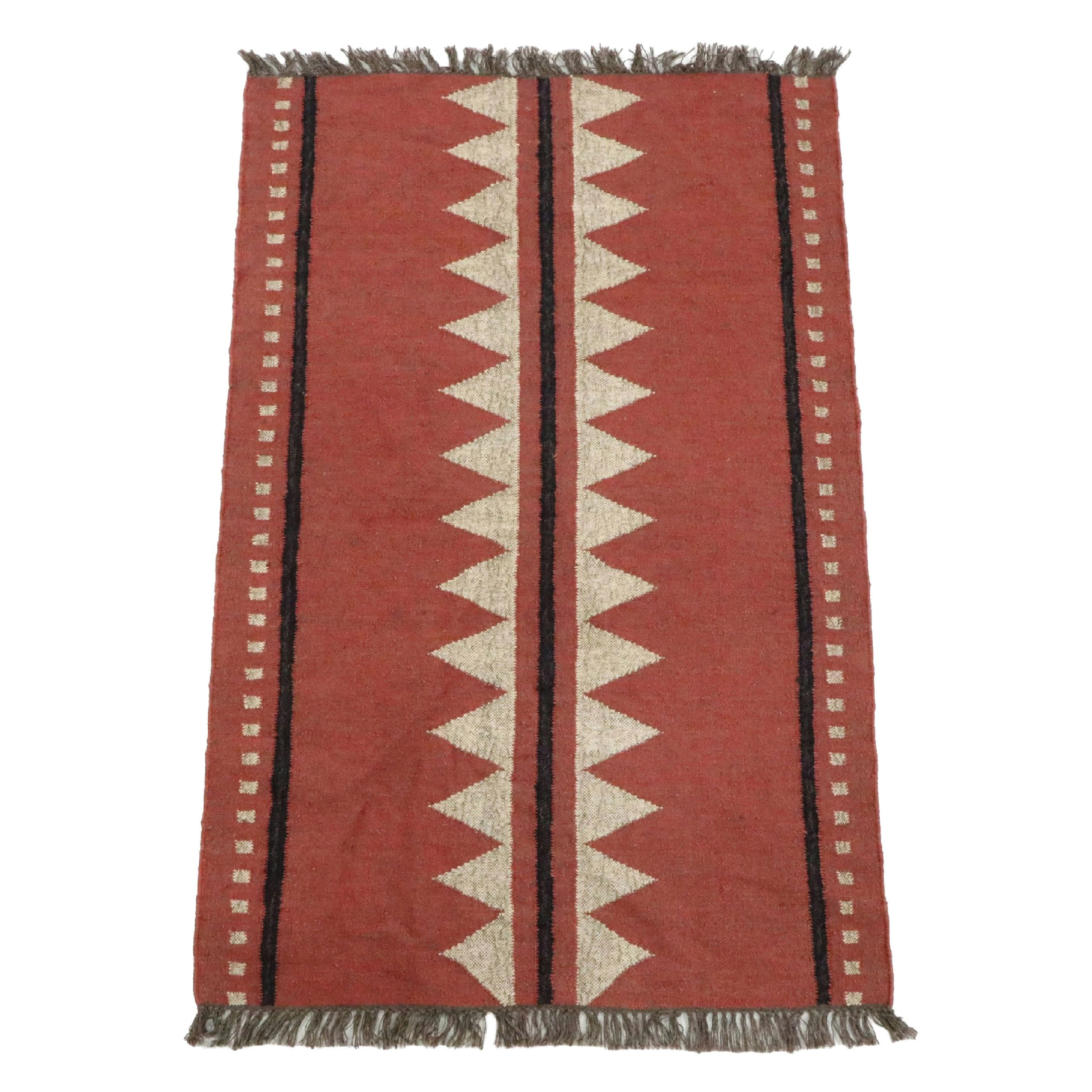 4'1 x 6'9 Handwoven Moroccan Tribal Style Area Rug