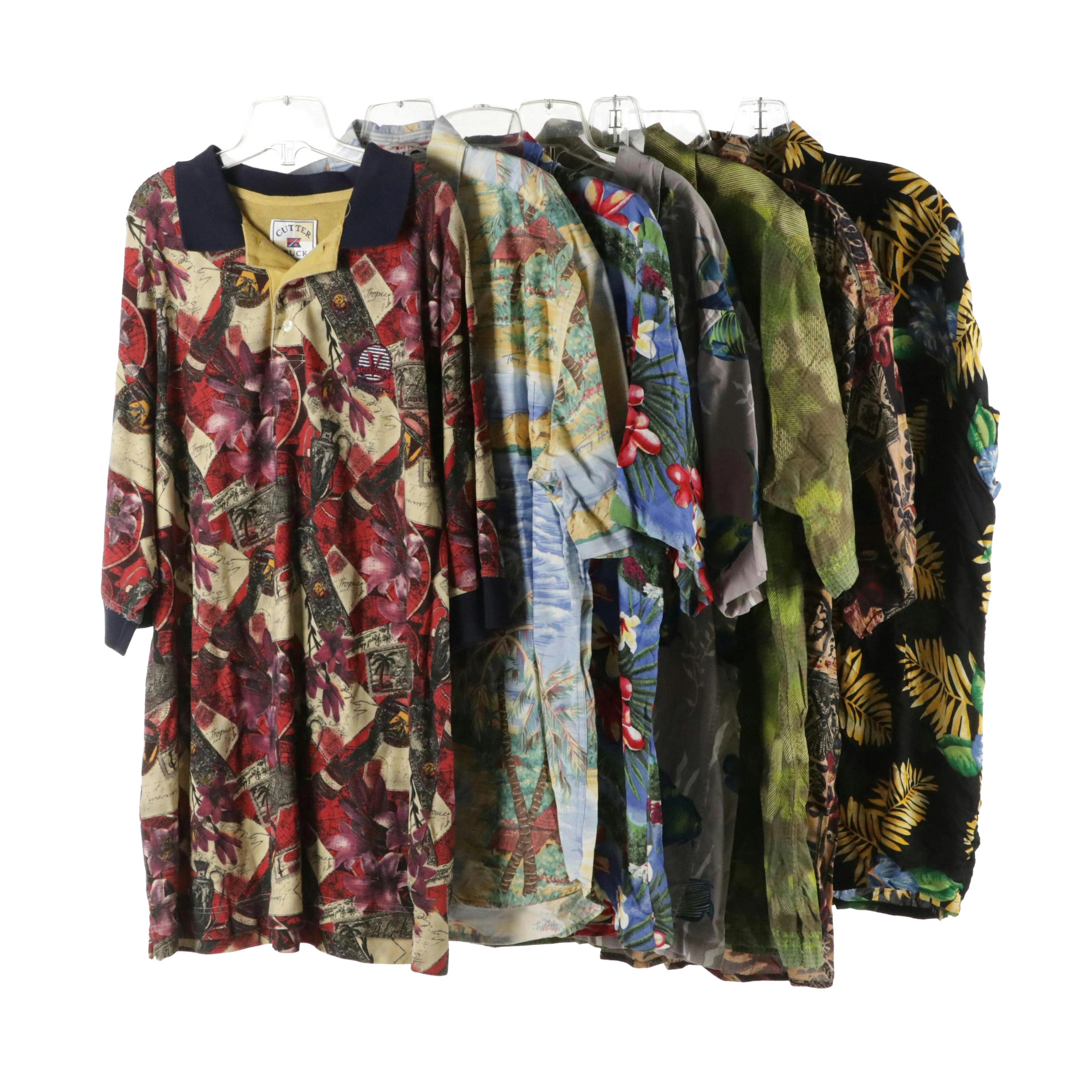 Men's Hawaiian Shirts and Polo Including Tommy Hilfiger, Nautica, and More