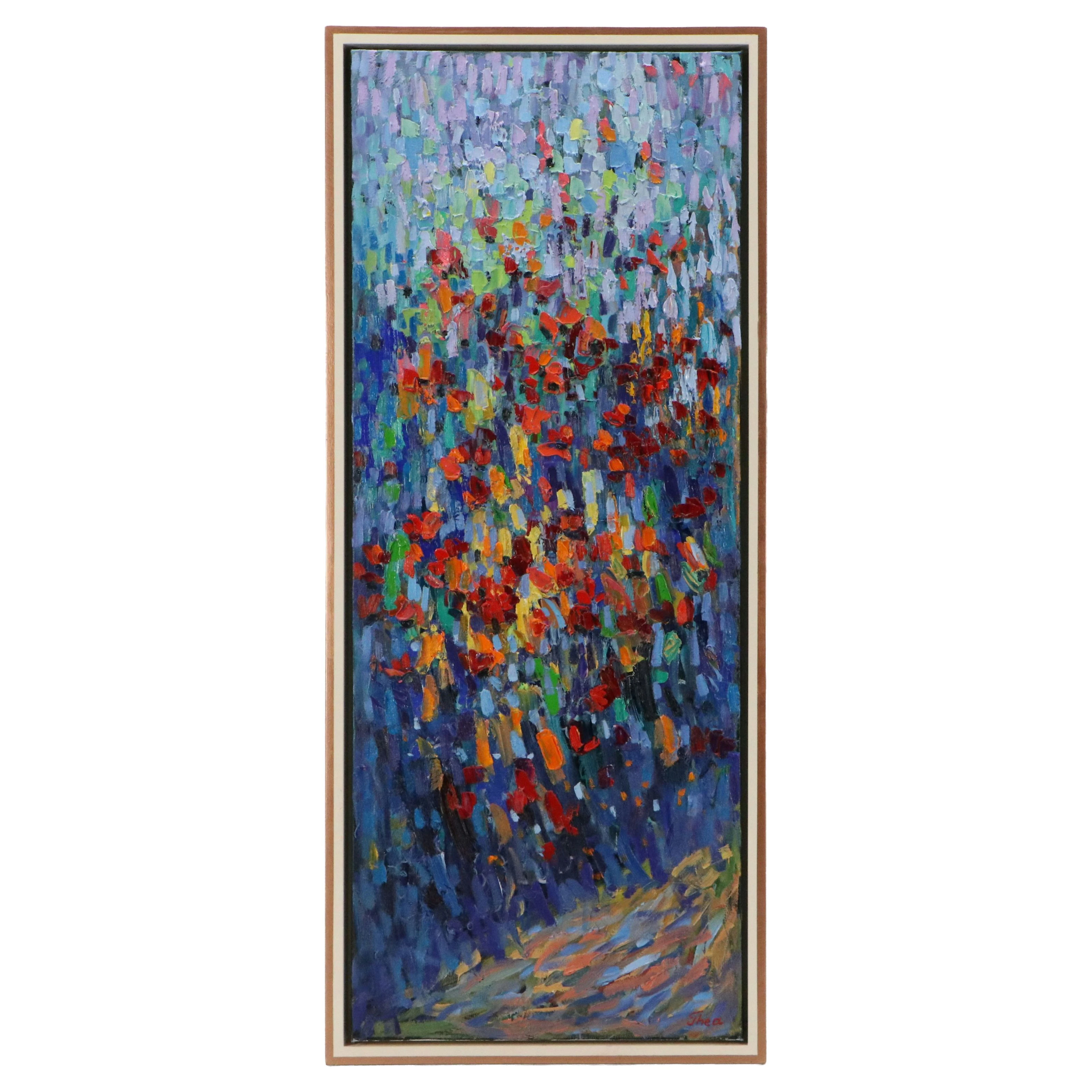 Thea Mamukelashvili Abstract Oil Painting, 21st Century
