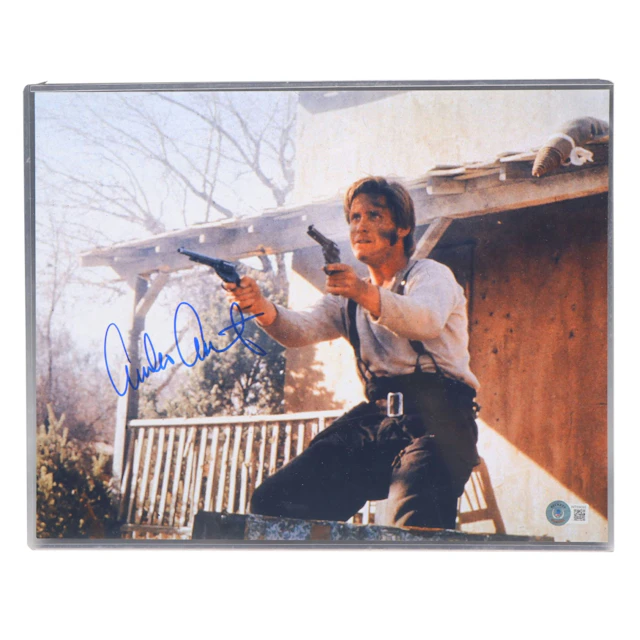 Emilio Estevez Signed "Young Guns" Movie Print, Beckett