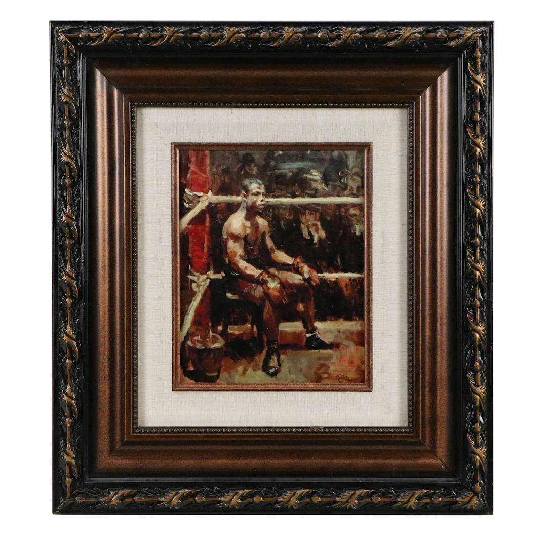 After Isaac Israëls Giclée "Boxer"