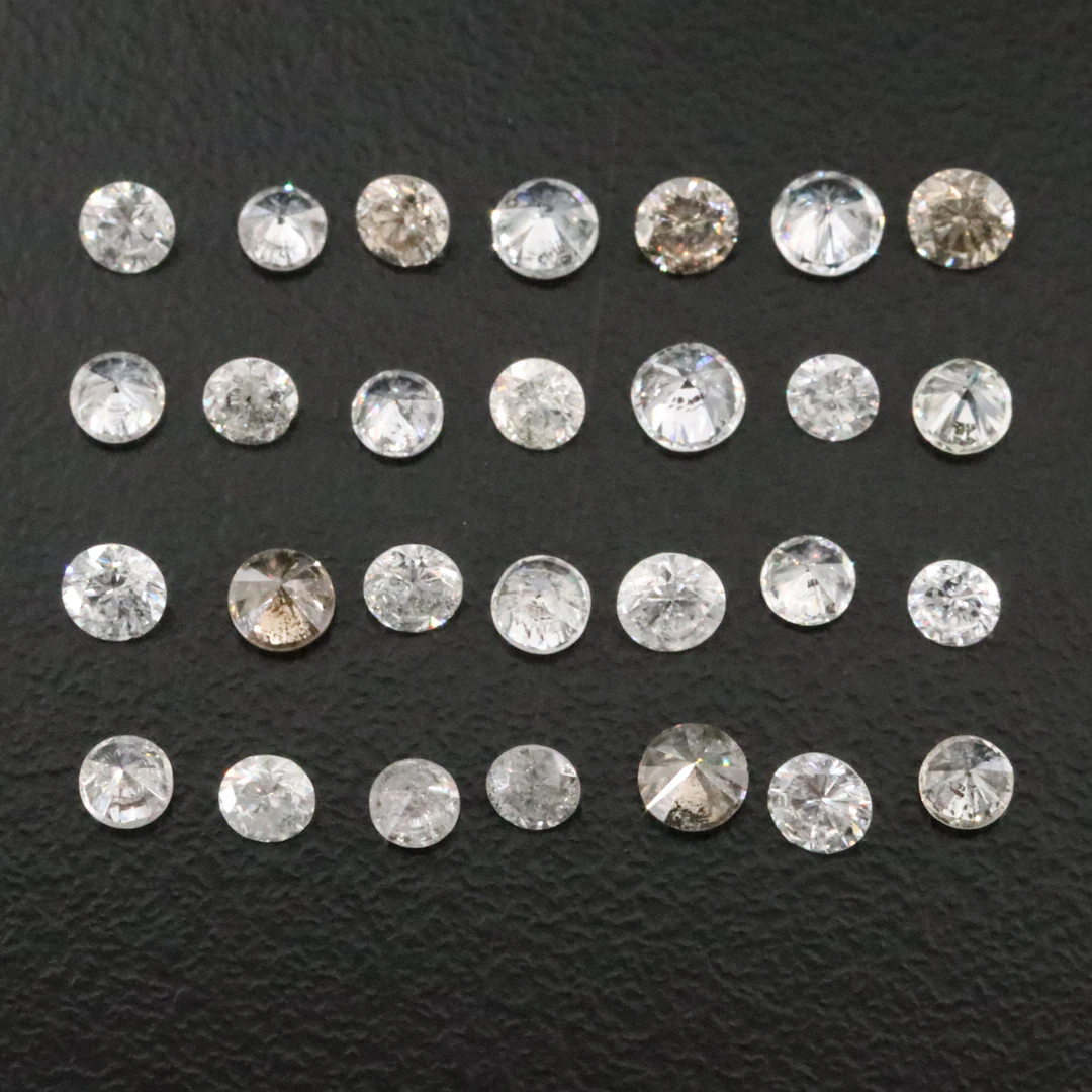 Loose 3.09 CTW Diamond Melee Lot