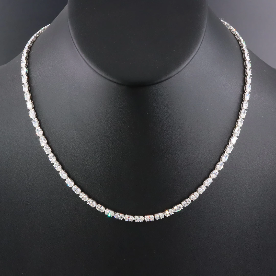 14K 14.64 CTW Lab Grown Diamond Necklace