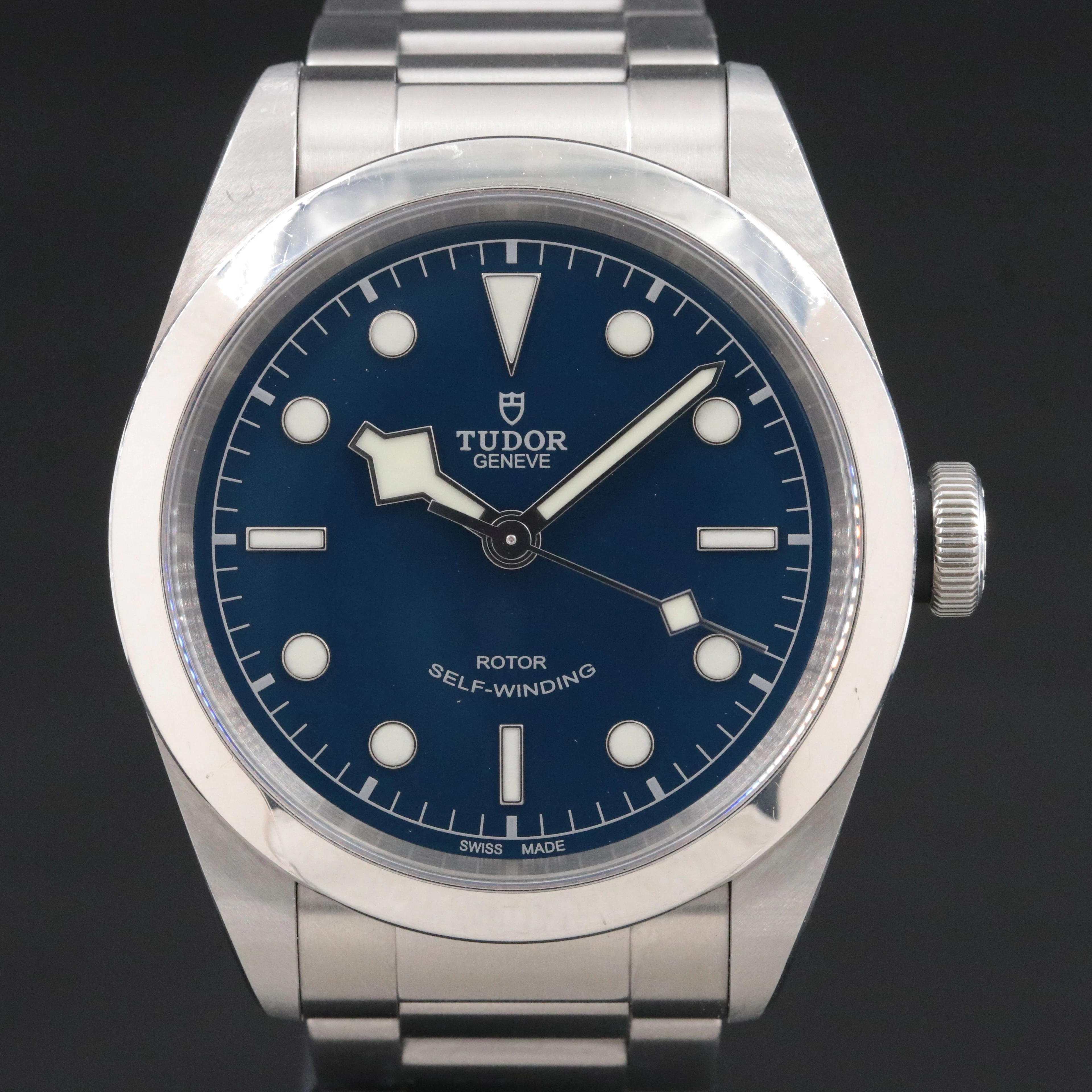Tudor Black Bay 41 Heritage Blue Index Dial Watch Model 79540