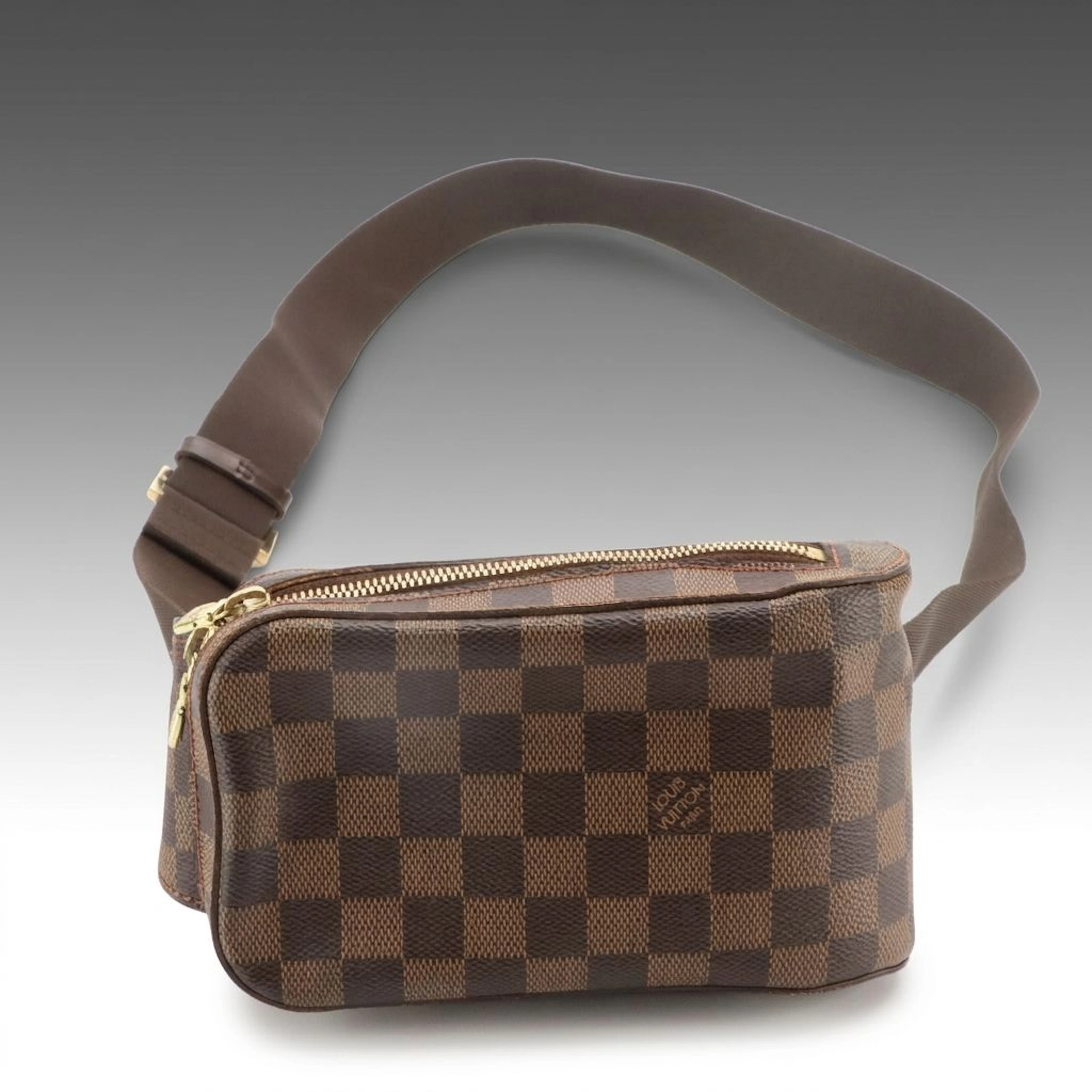 Louis Vuitton Geronimos Sling Bag in Damier Ebene Canvas