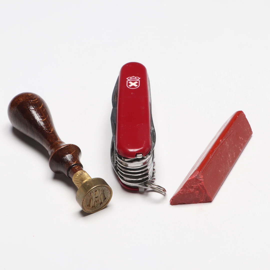 Aitor Multi-Tool Knife with Wax Seal Stamp and Sealing Wax