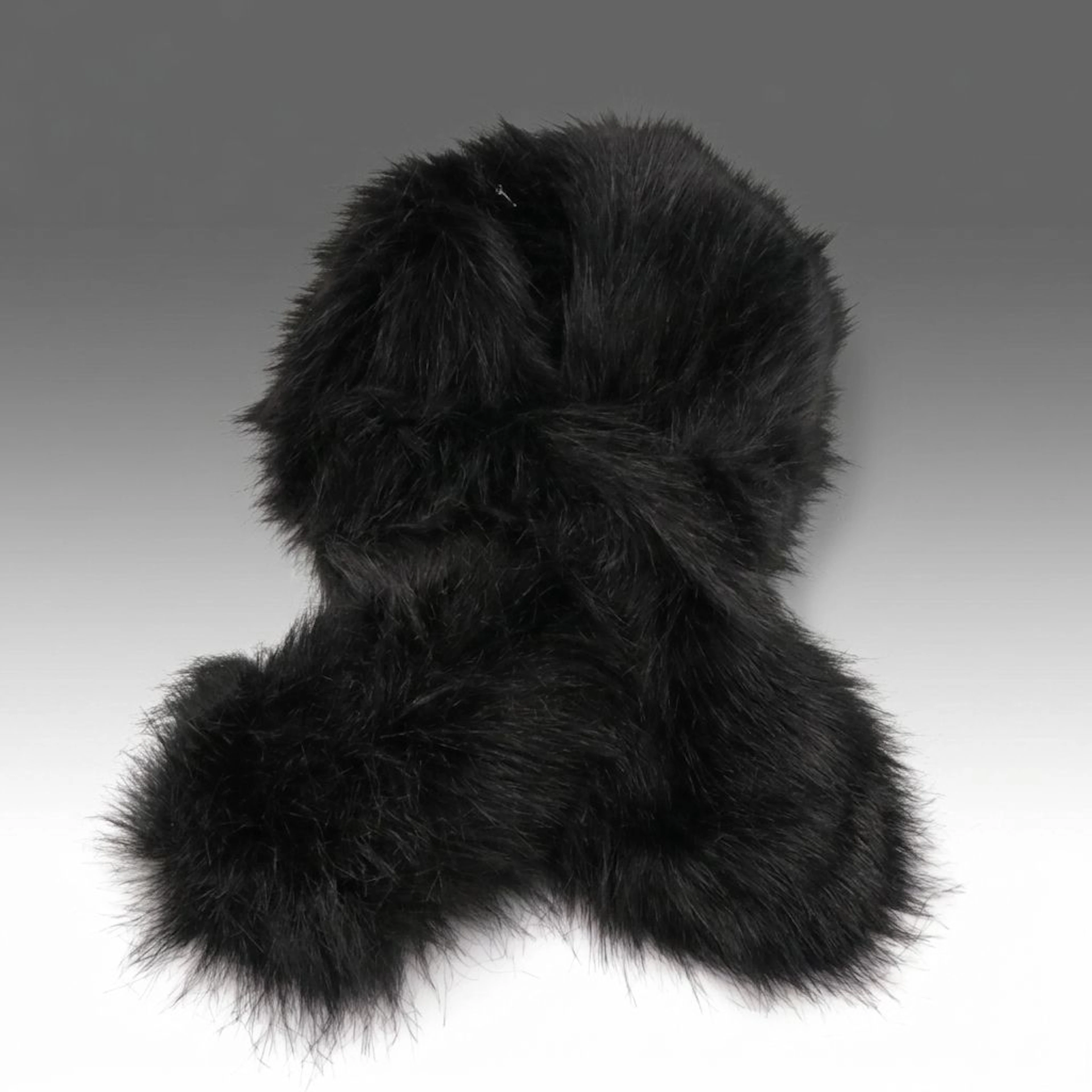 Donna Salyers Fabulous Furs Faux Fur Keyhole Scarf with Box