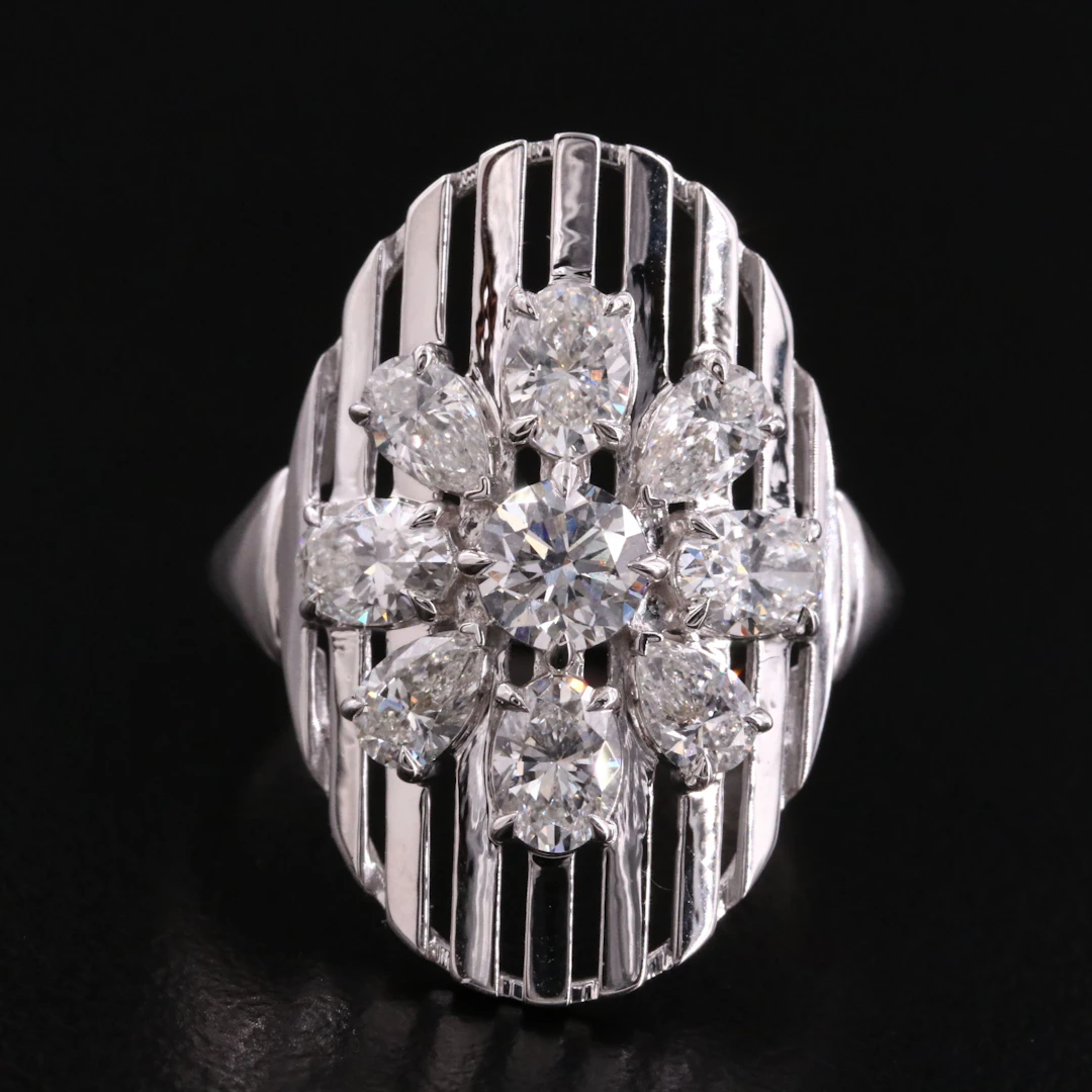 14K 2.00 CTW Lab Grown Diamond Ring with IGI Report