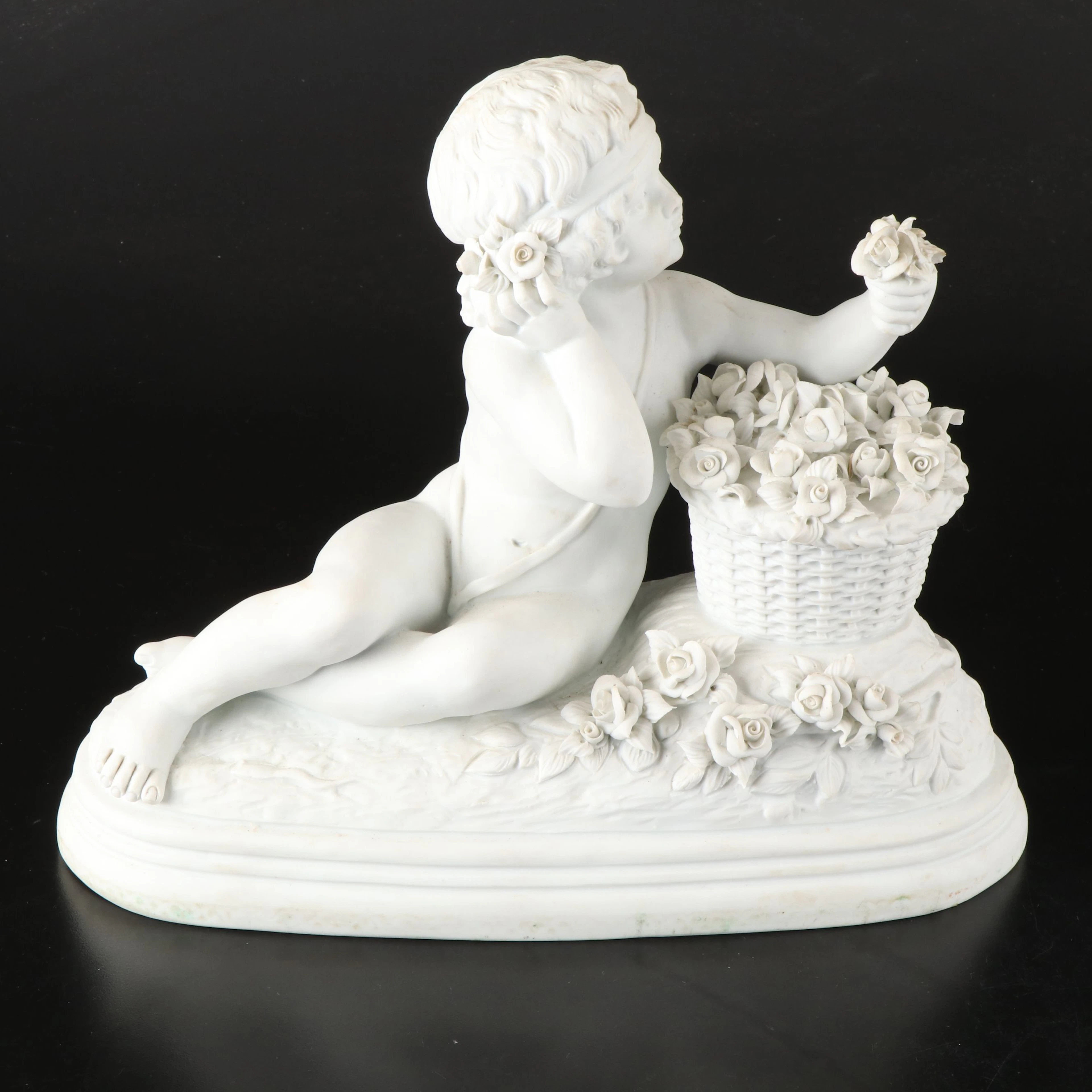 After Bohumil Rezl French "La Coquetterie" Bisque Figurine