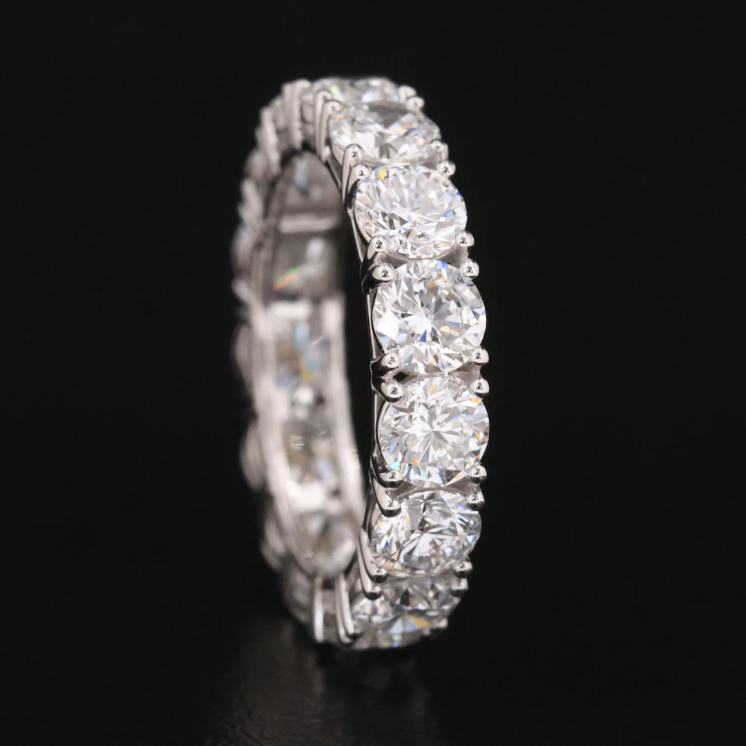 14K 4.69 CTW Lab Grown Diamond Eternity Band