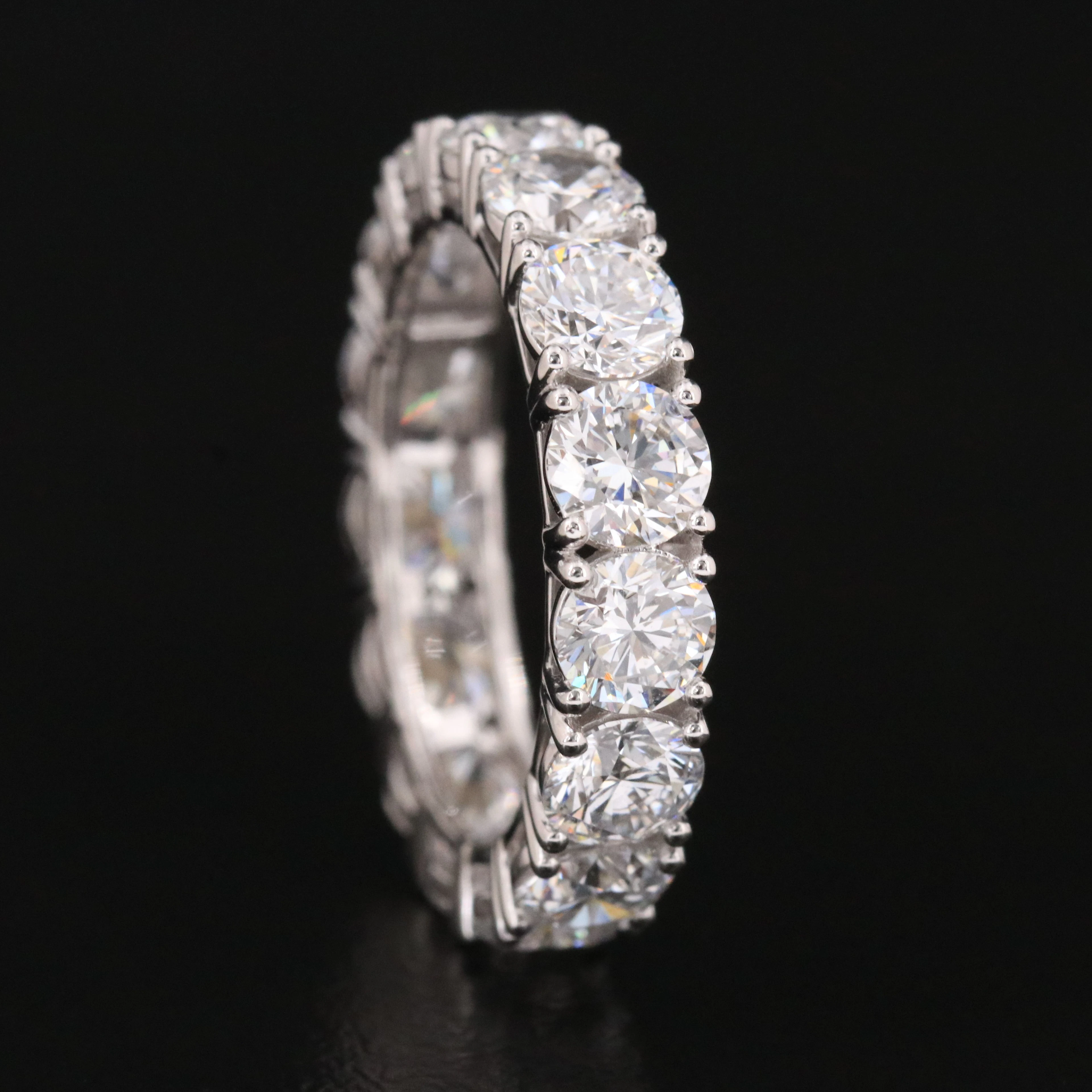 14K 4.69 CTW Lab Grown Diamond Eternity Band