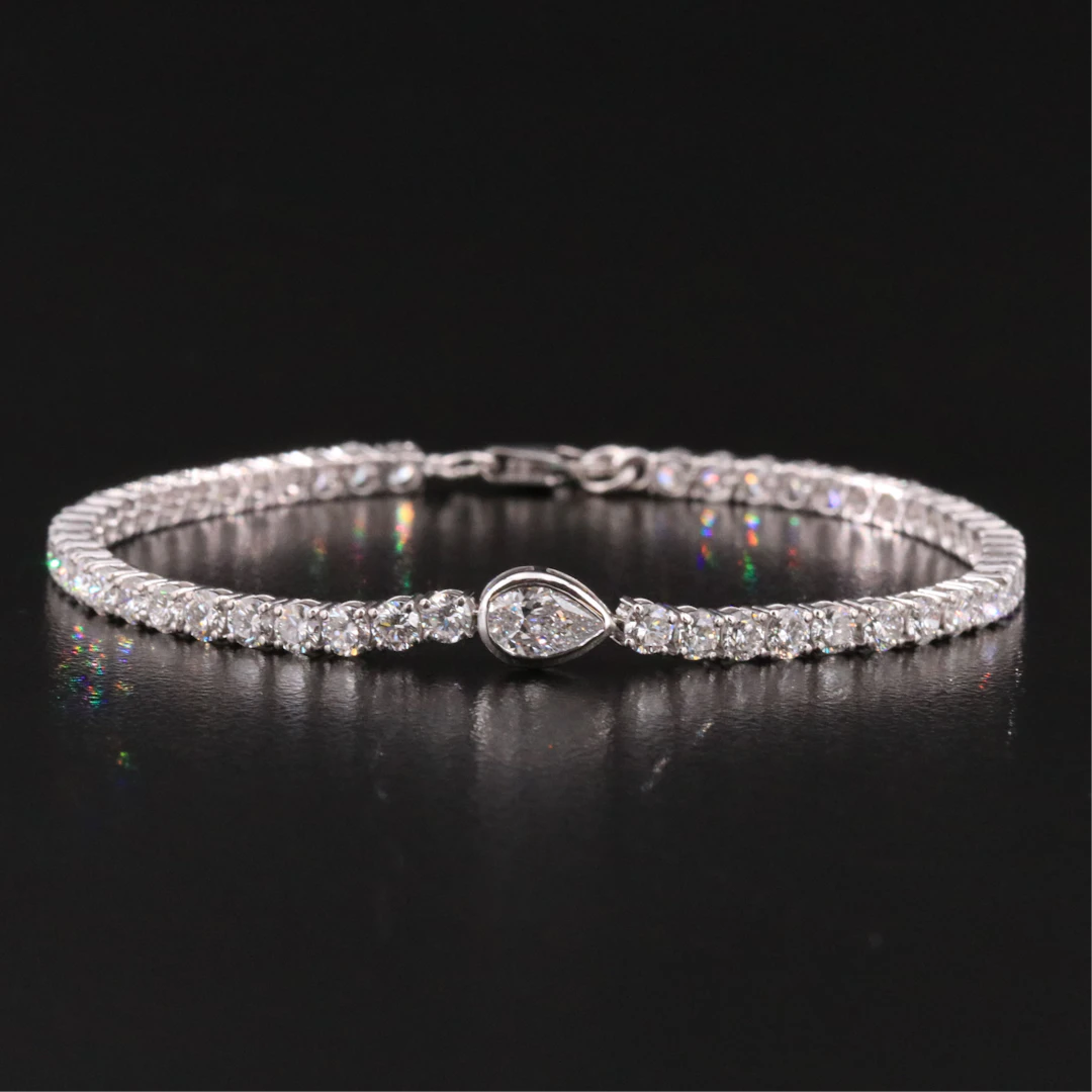 14K 4.69 CTW Lab Grown Diamond Bracelet