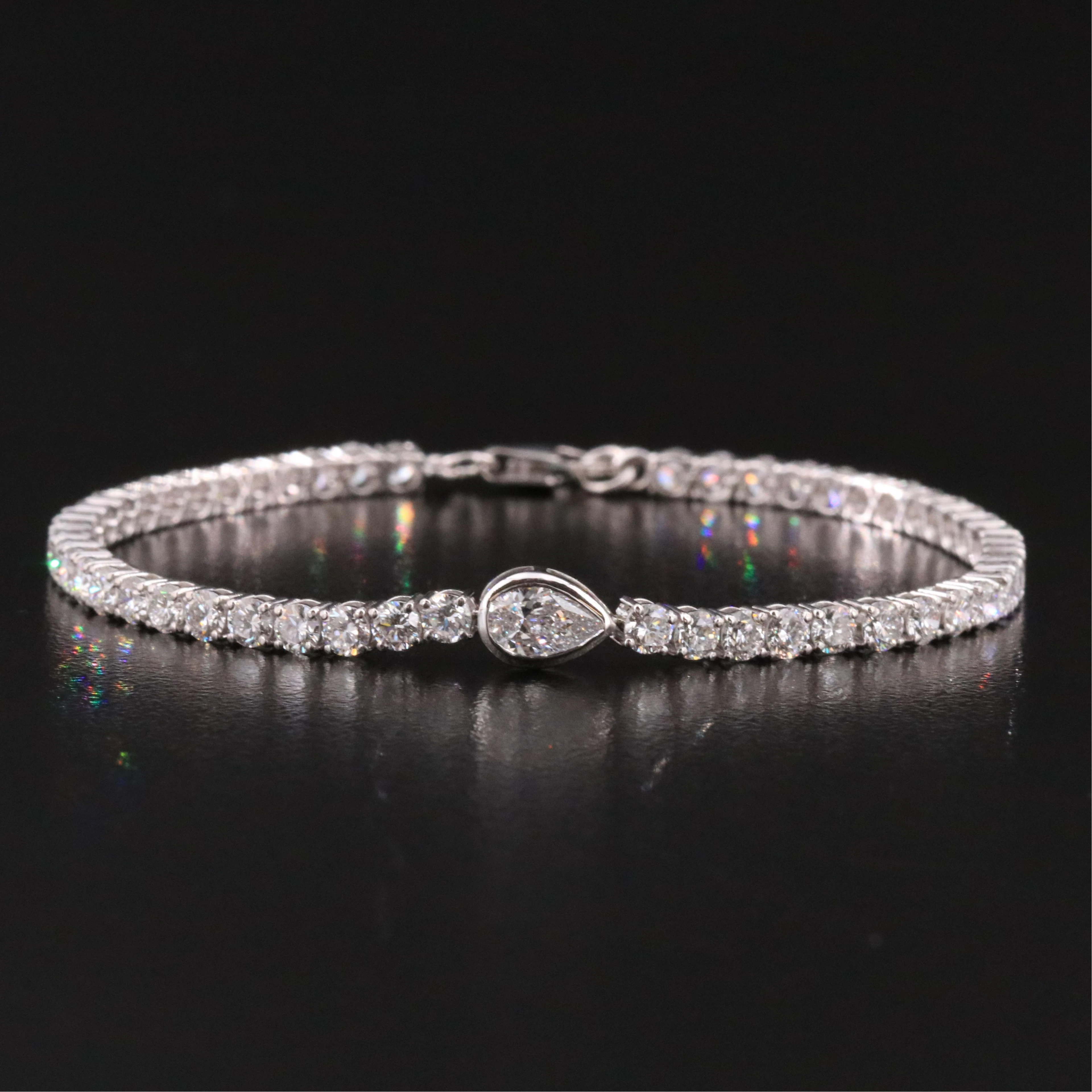 14K 4.69 CTW Lab Grown Diamond Bracelet