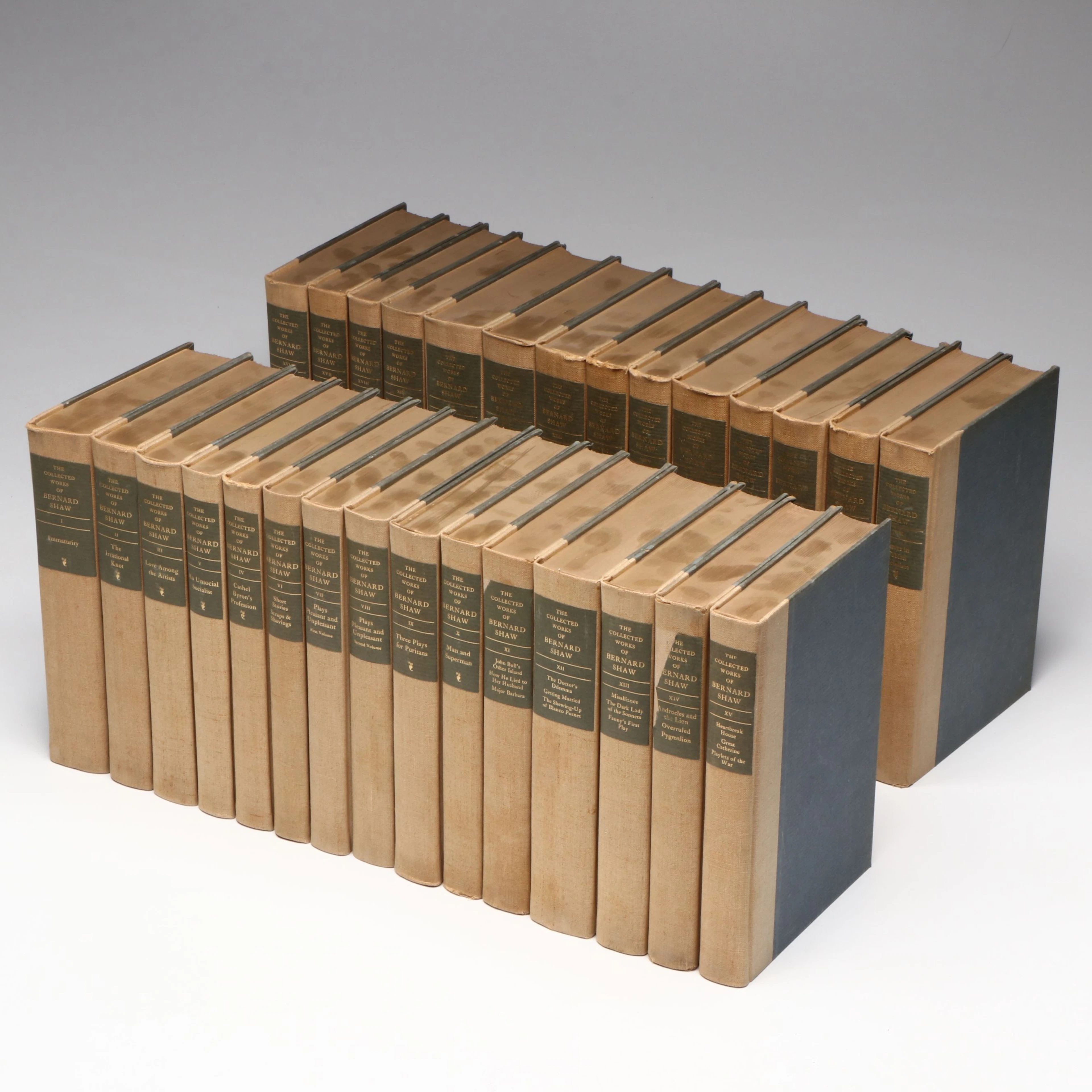 Ayot St. Lawrence Edition "Collected Works of Bernard Shaw" Near-Complete Set