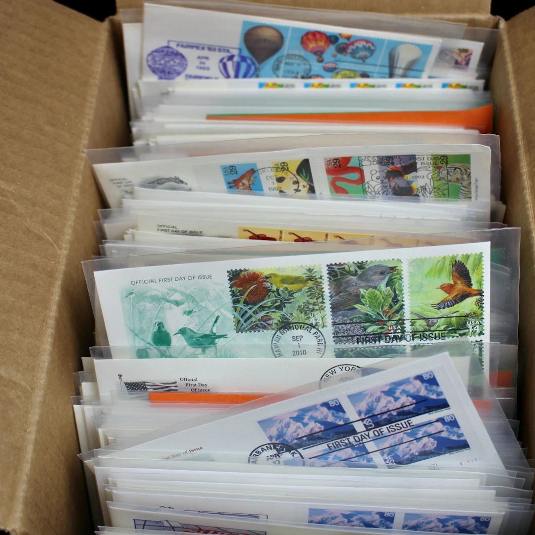 Over 300 U.S. First Day Covers, All with Cachets and All Unaddressed