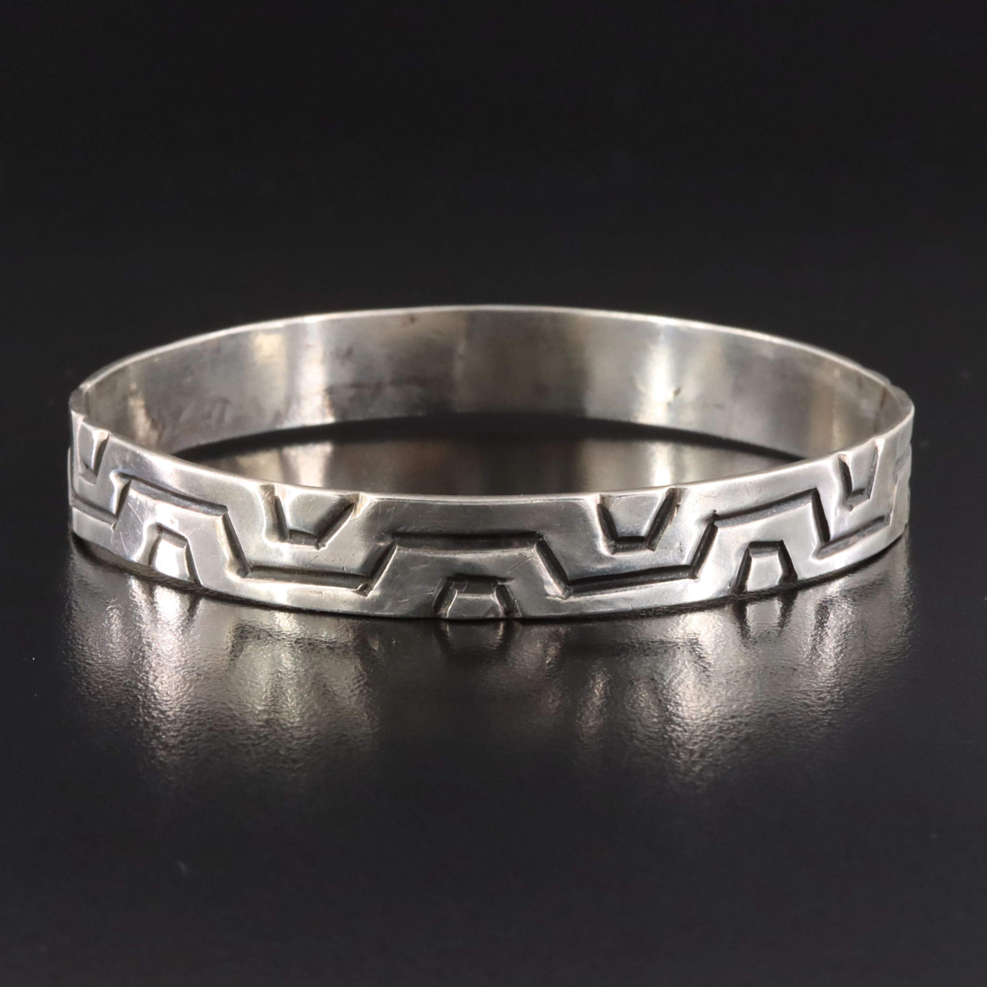 Taxco Mexico Sterling Bangle