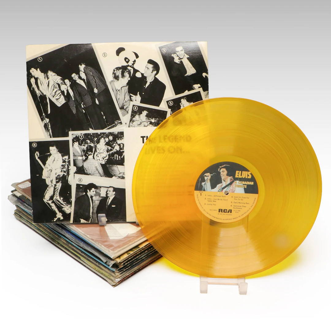 "The Legend Lives On," "Tribute to Elvis," and More Elvis Vinyl Record Albums