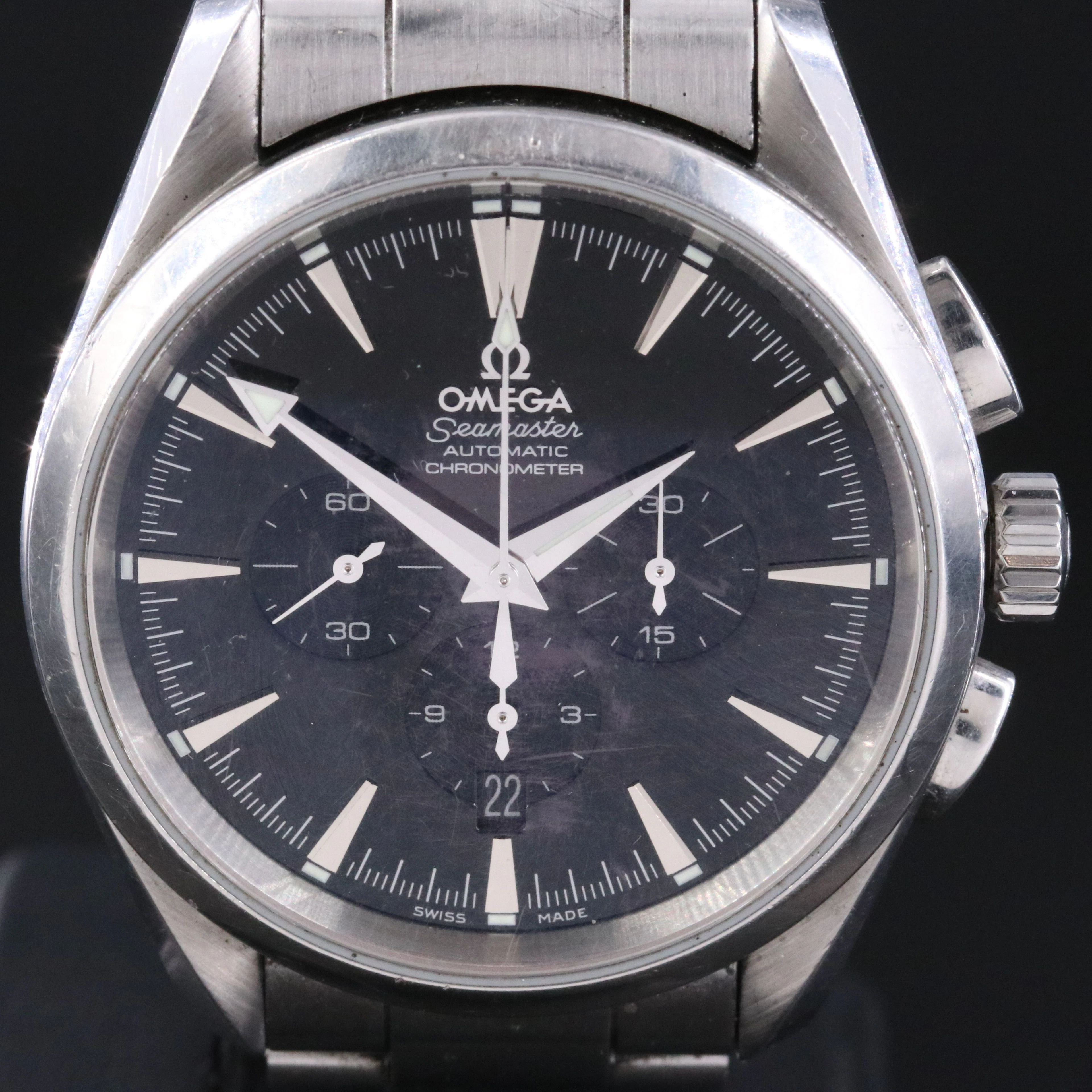 Omega Seamaster Aqua Terra 42mm Chronograph Watch 2812.52.37