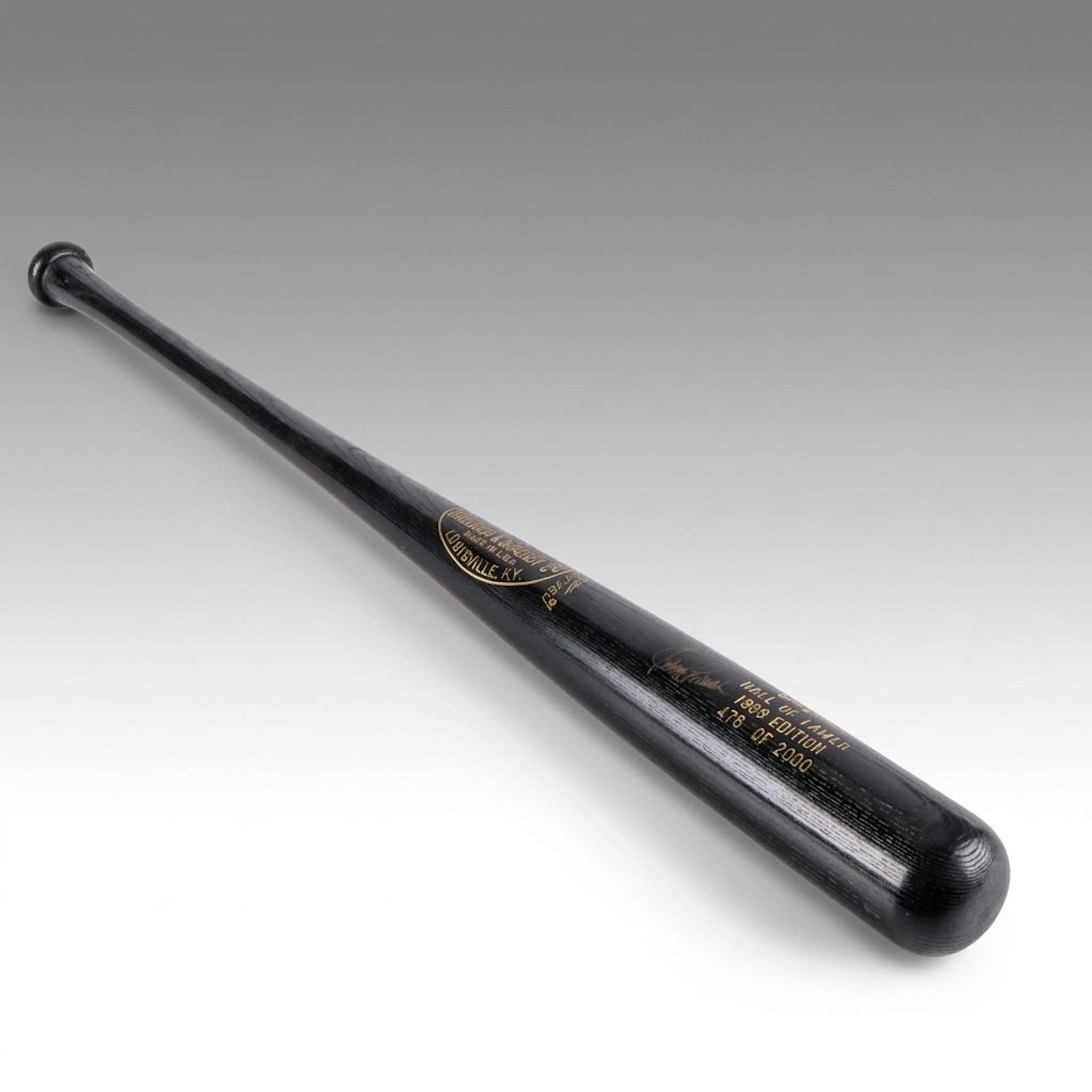 Johnny Bench Signed Louisville Slugger Baseball Bat, HOF Cincinnati Reds