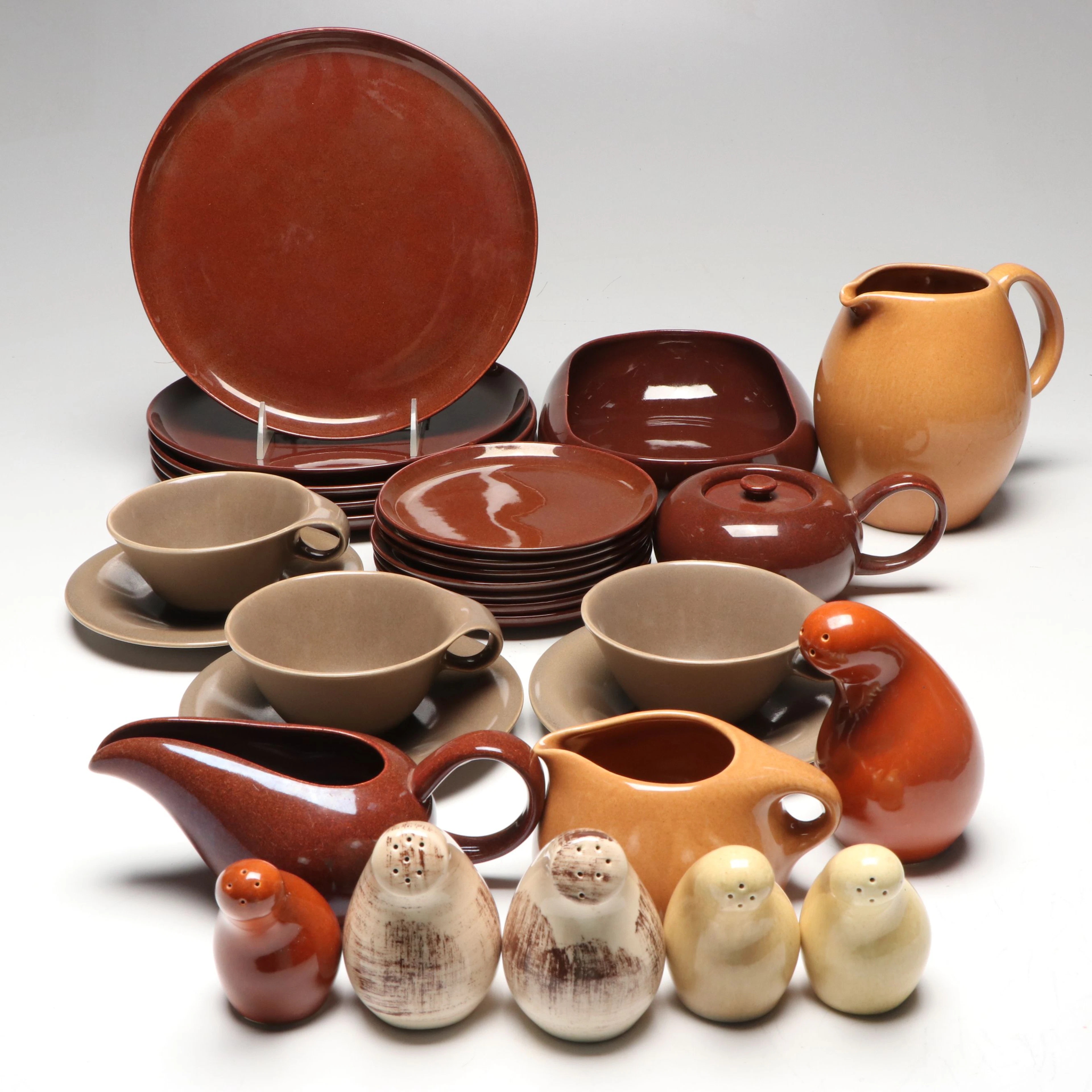 Steubenville "American Modern" and Other Ceramic Dinnerware & Table Accessories
